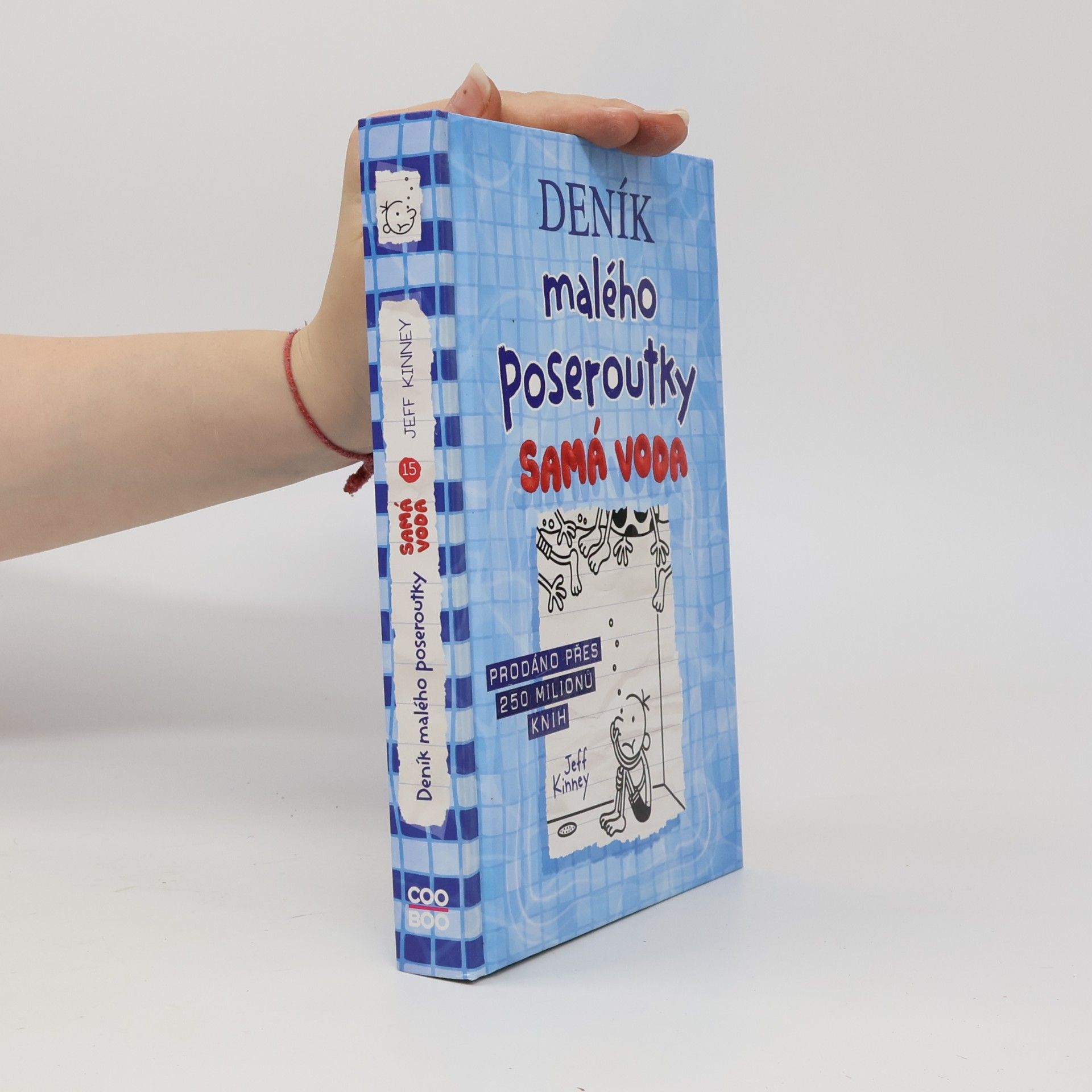 Jeff Kinney Deník malého poseroutky 15. Samá voda