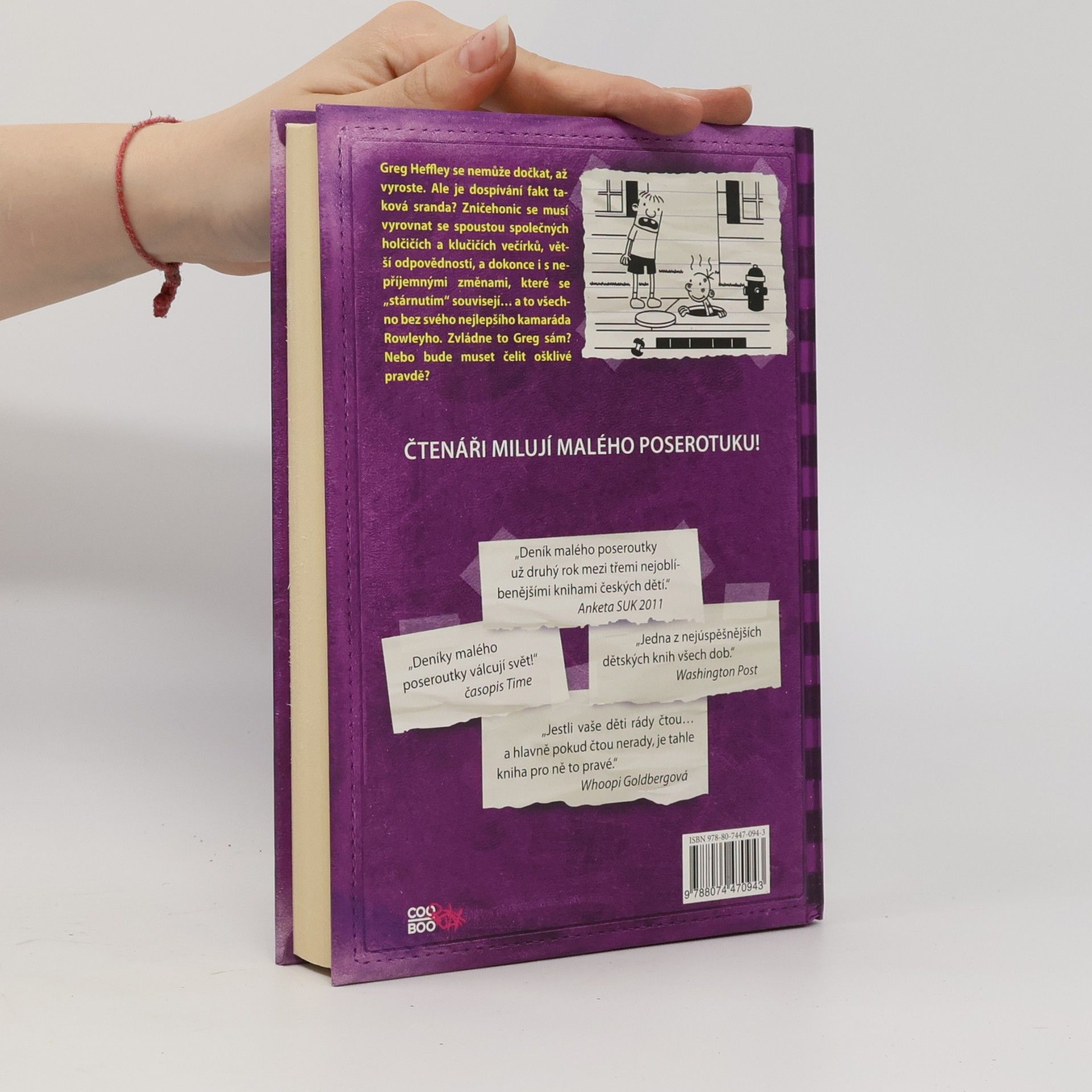 Jeff Kinney Deník malého poseroutky 5. Ošklivá pravda