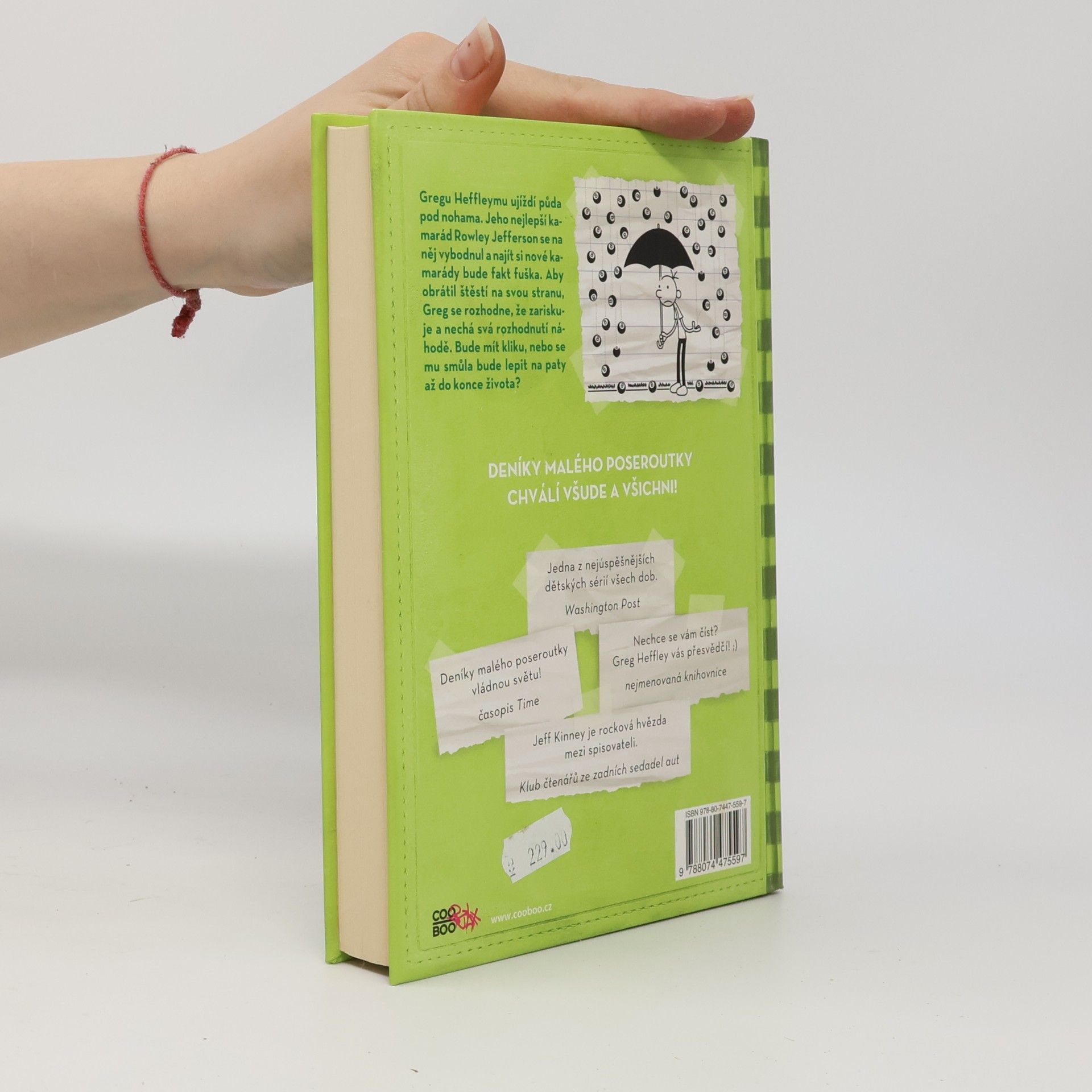 Jeff Kinney Deník malého poseroutky 8. Fakt smůla