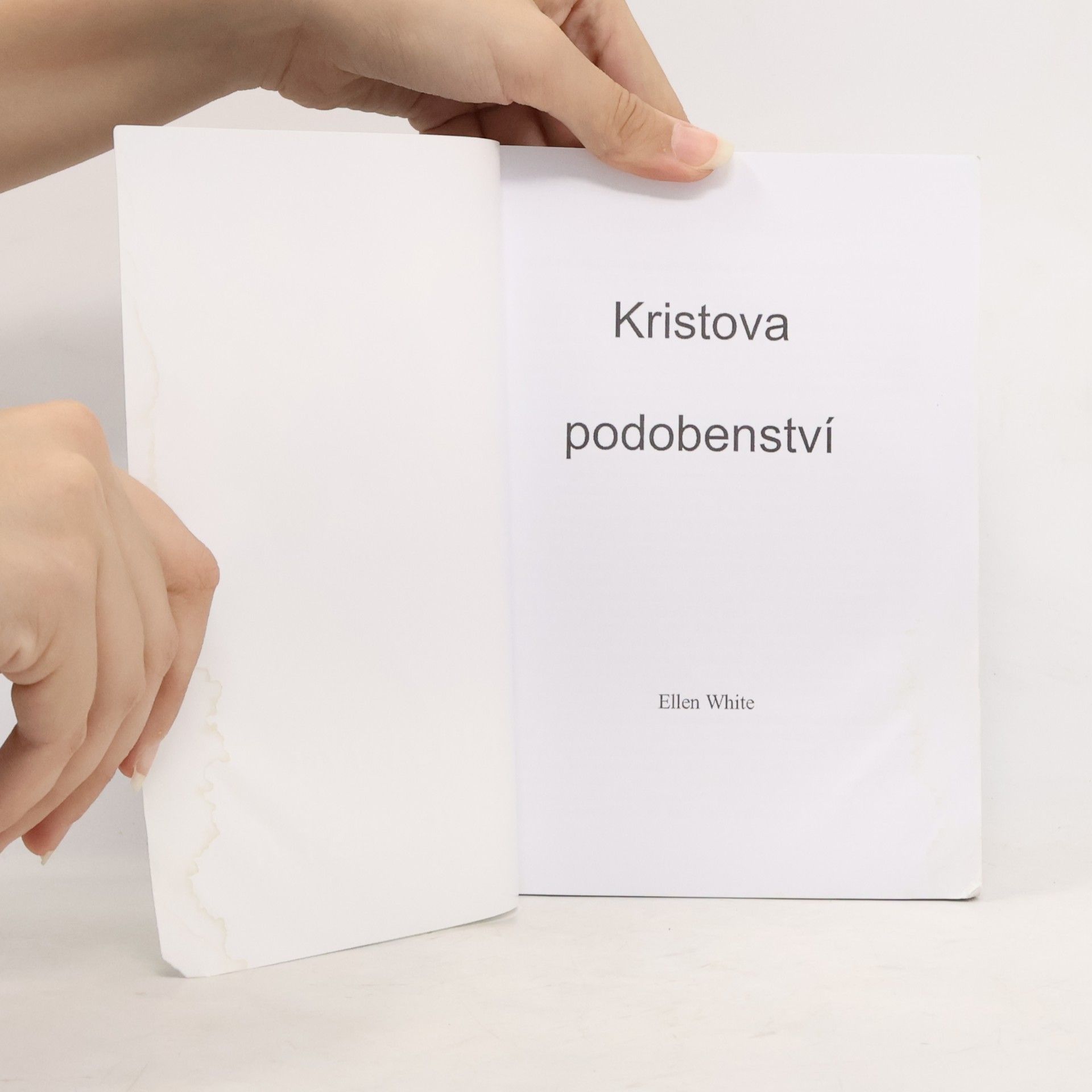 Ellen Gould Harmon White Kristova podobenství
