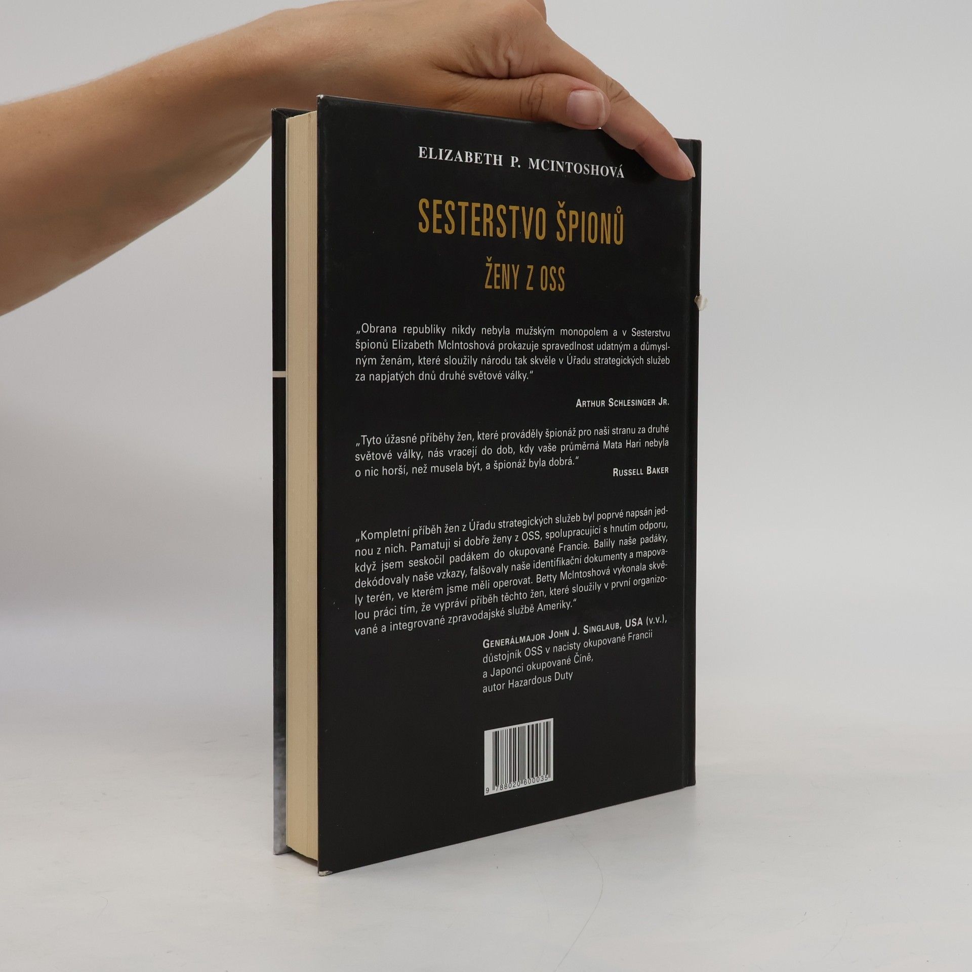 Elizabeth P. McIntosh Sesterstvo špionů. Ženy z OSS