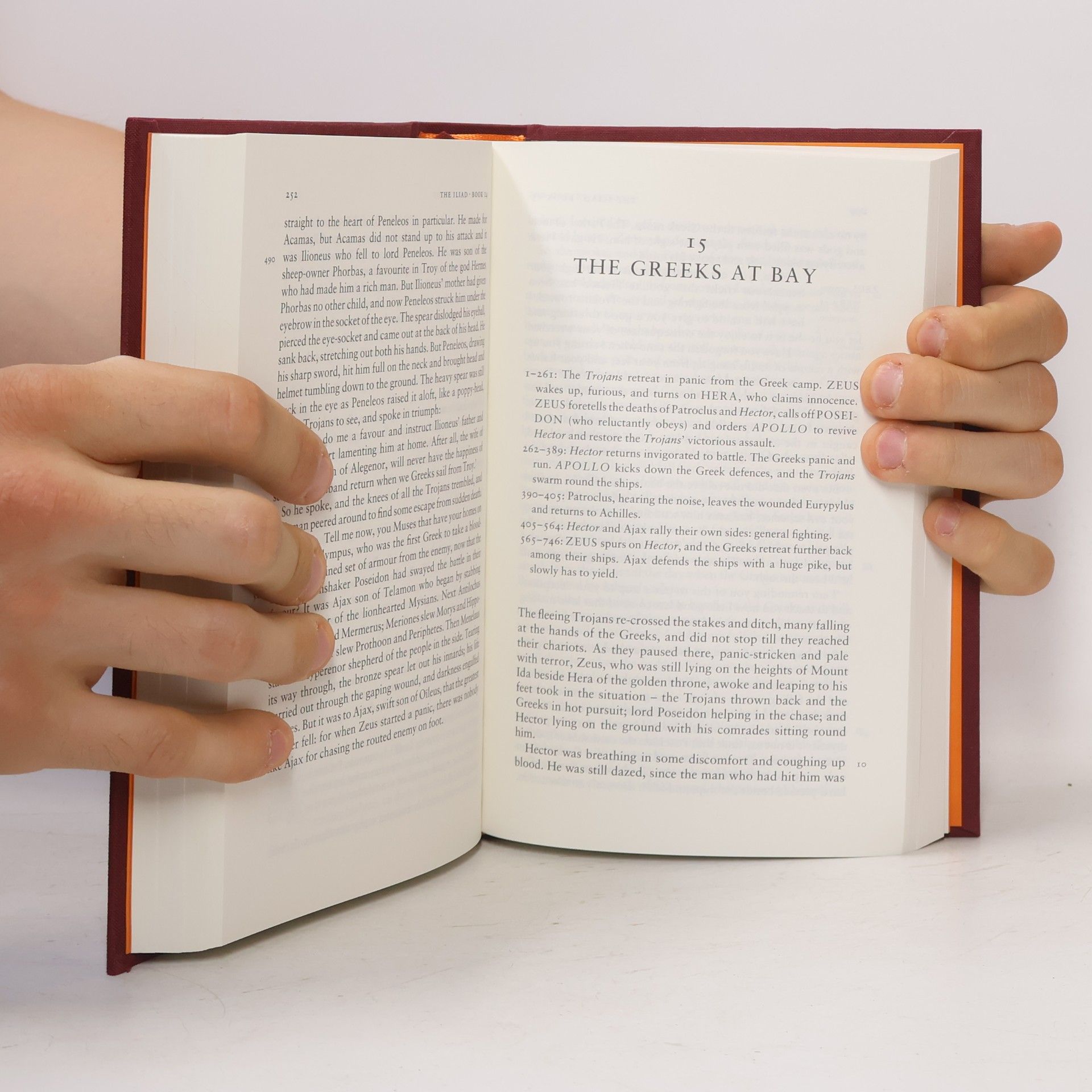 Homér The Iliad. Ilias, englische Ausgabe