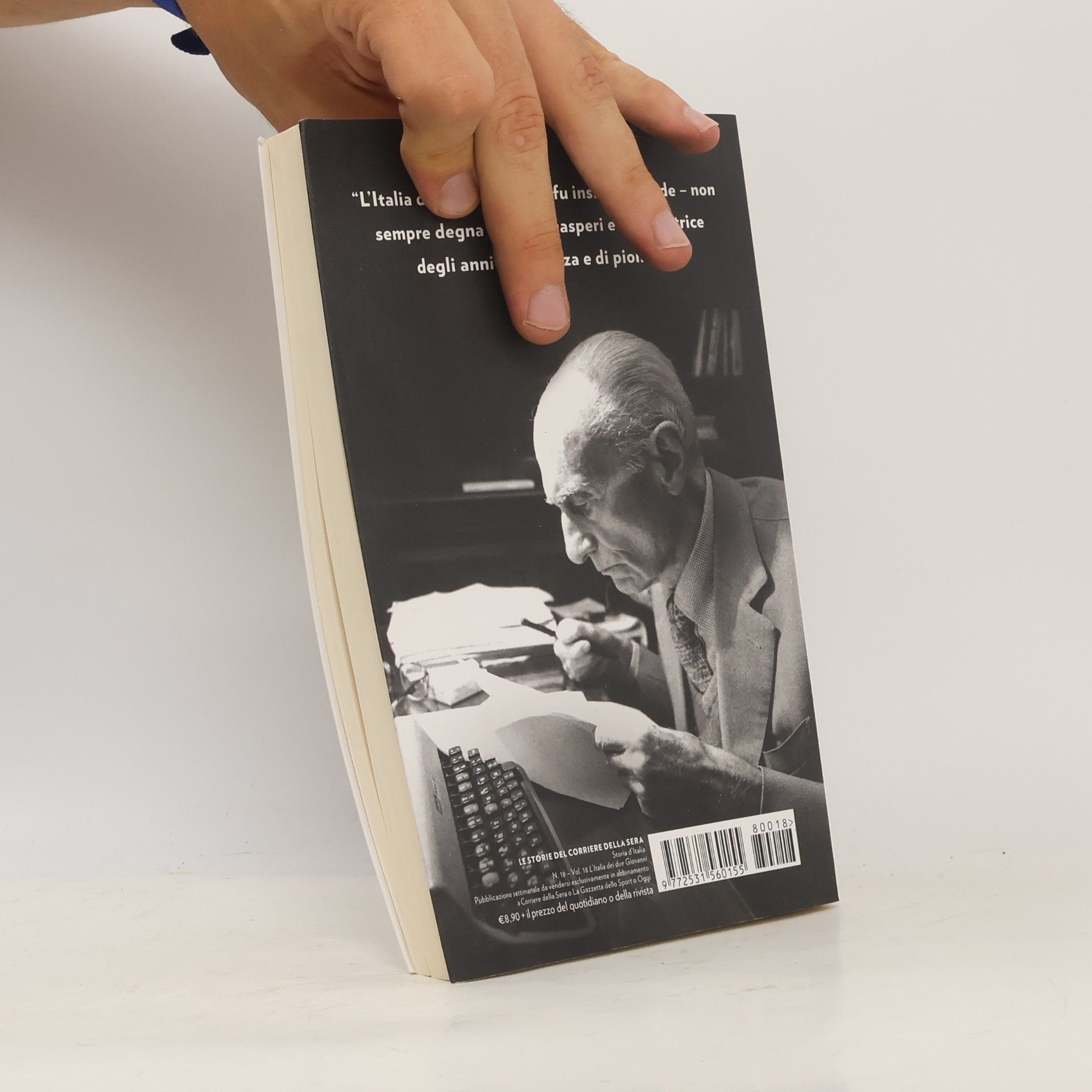 Mario Cervi L'Italia dei due Giovanni (1955-1965)