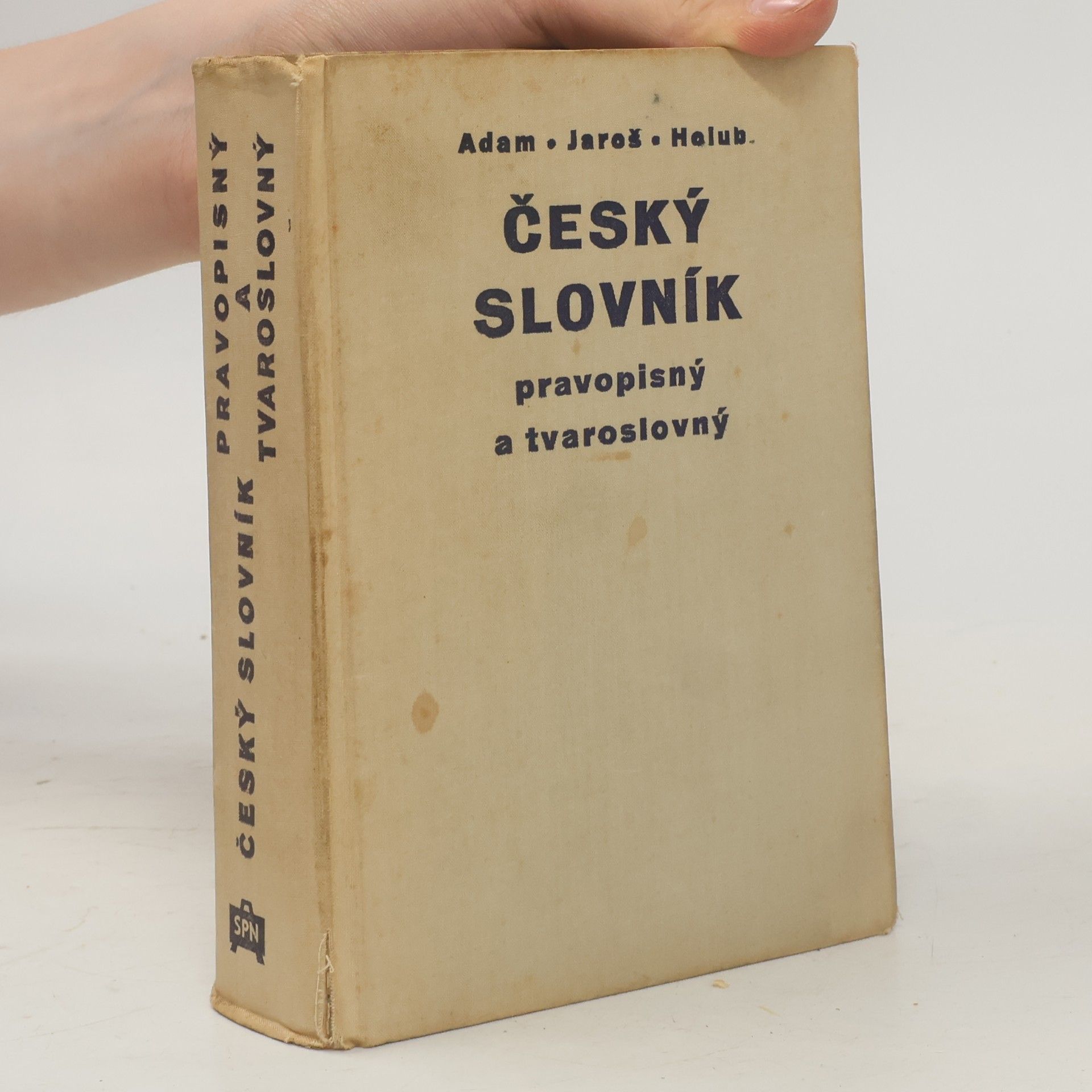 Karel Adam Český slovník pravopisný a tvaroslovný