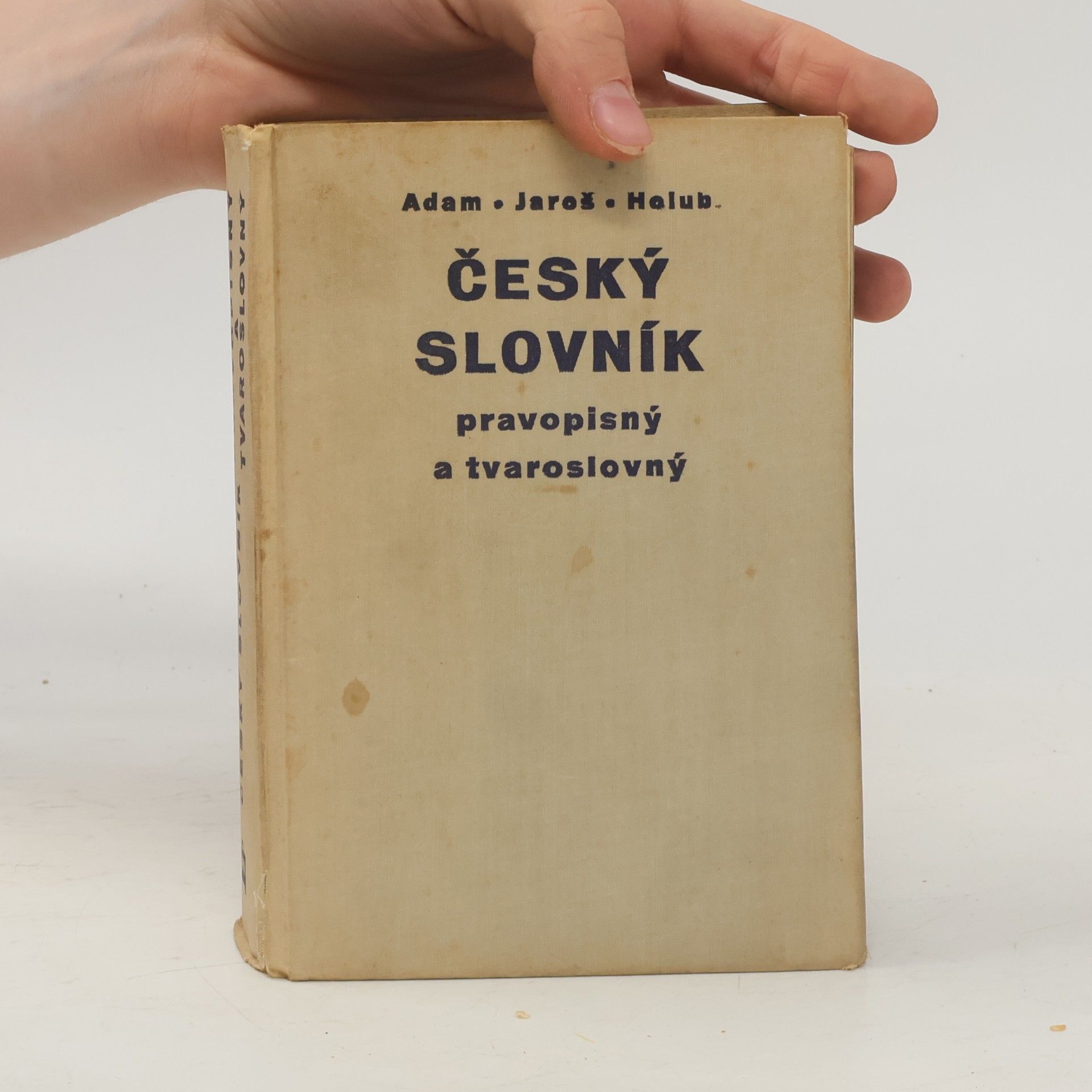 Karel Adam Český slovník pravopisný a tvaroslovný