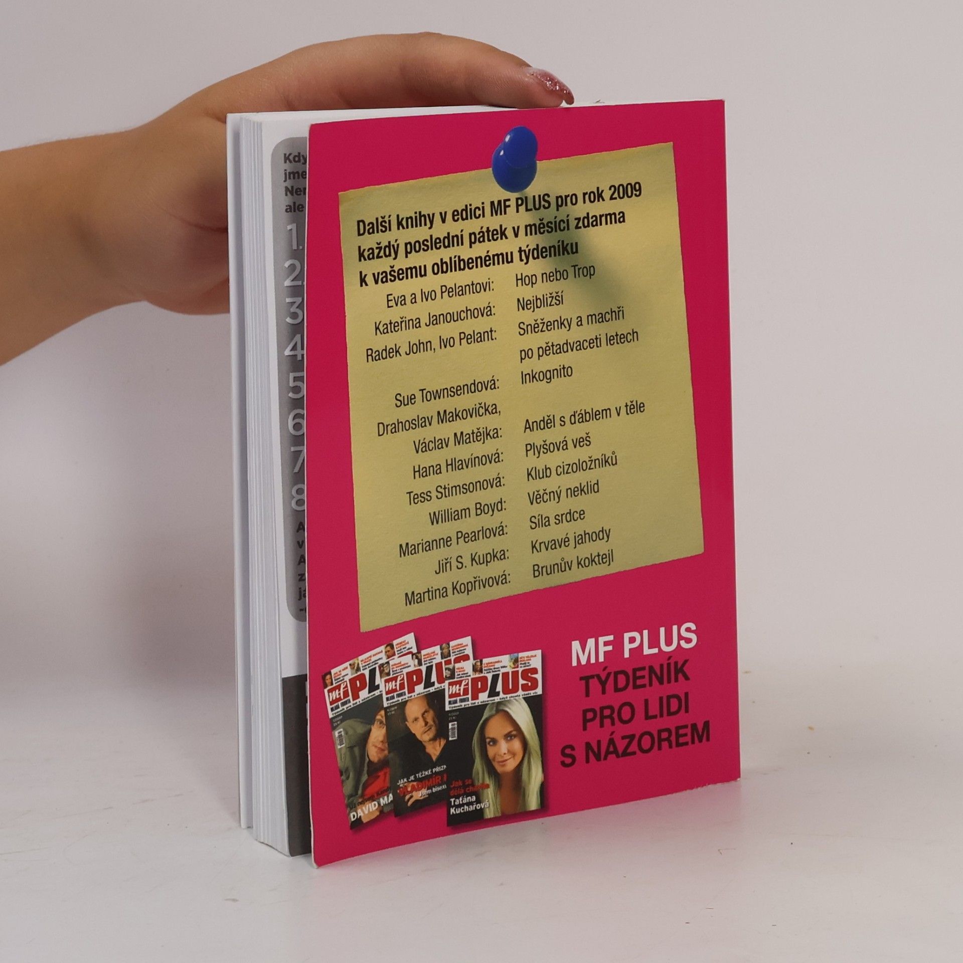 Božena Svárovská Deník odbarvené blondýny