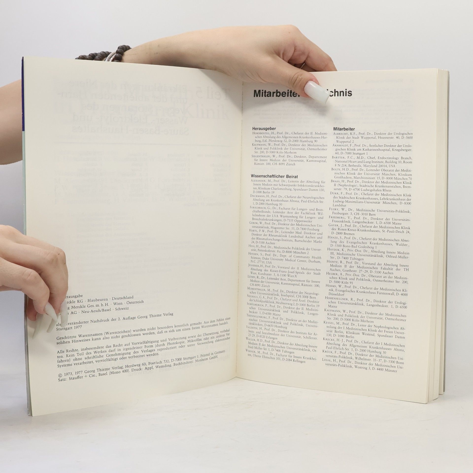 Various authors Innere Medizin in Praxis und Klinik. Teil 5