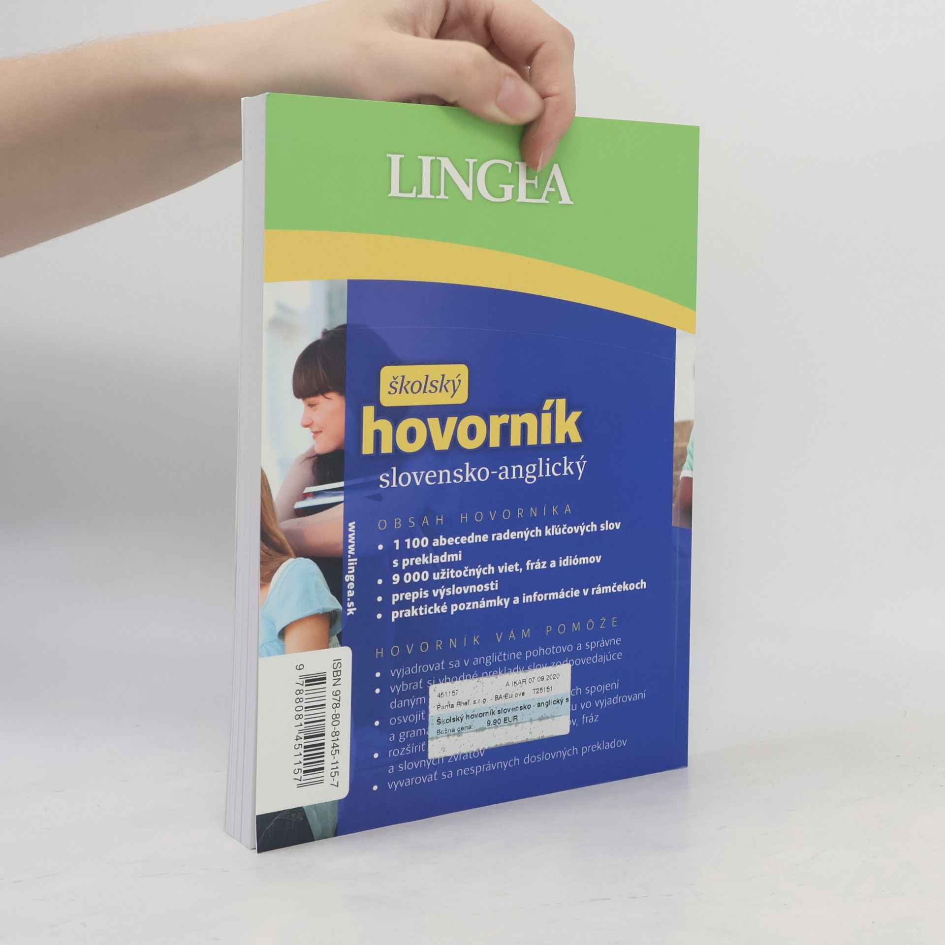 Various authors Lingea, školský hovorník slovensko-anglický