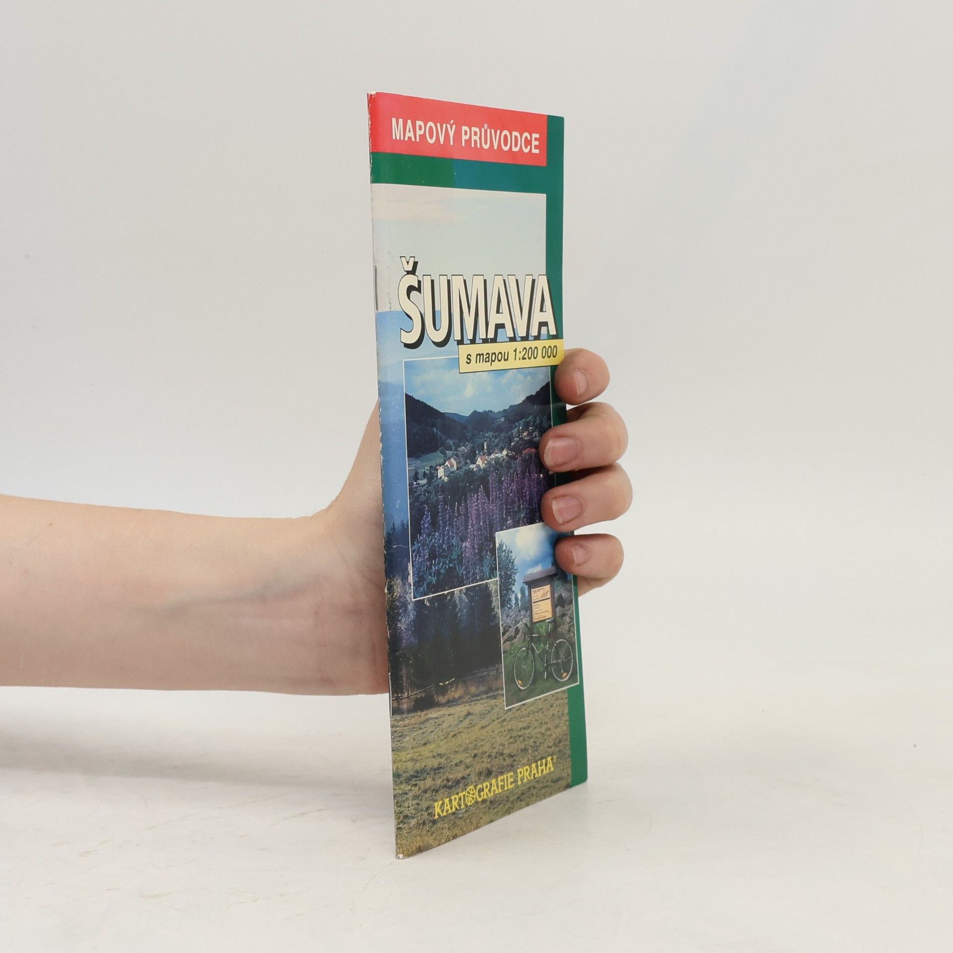 Jitka Vrbatová Šumava - mapový průvodce