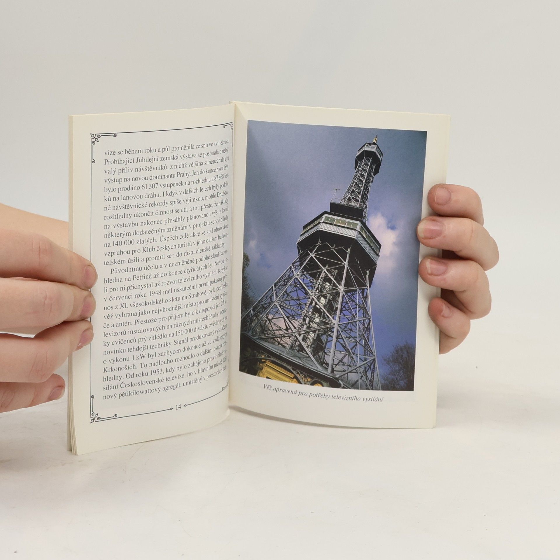 Jan Nouza Petřínská rozhledna a další pražské vyhlídkové stavby