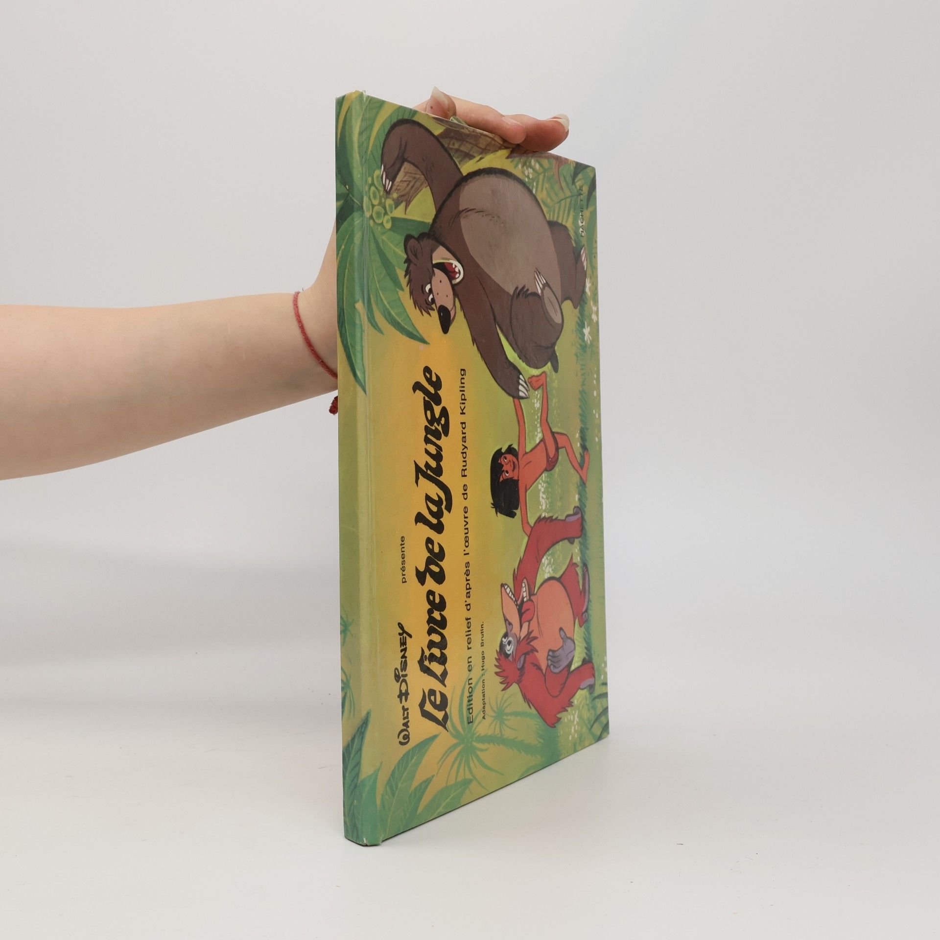 Hugo Brutin Le Livre de la Jungle Récit du film de Walt Disney - Édition en relief
