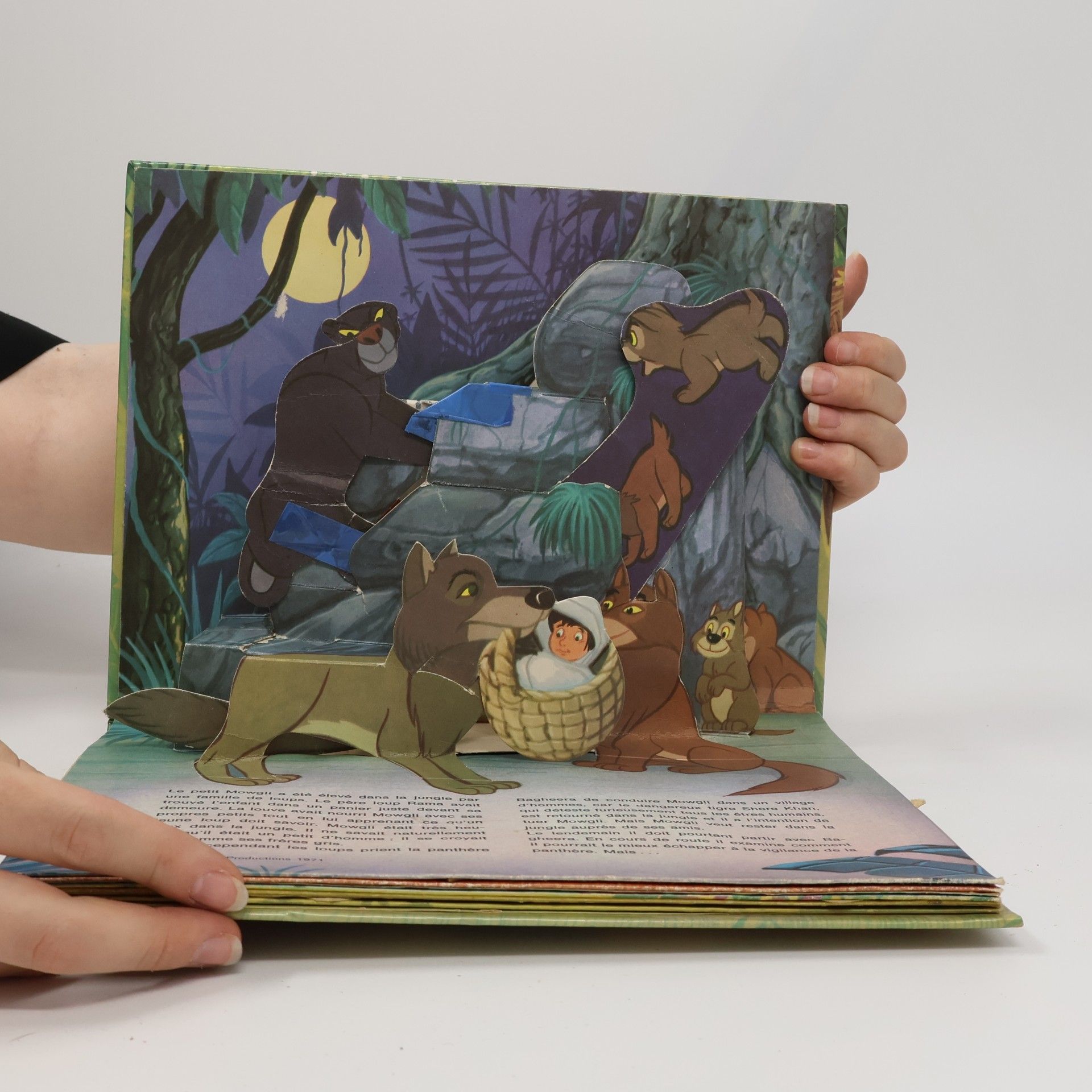 Rudyard Kipling Le Livre de la Jungle Récit du film de Walt Disney - Édition en relief