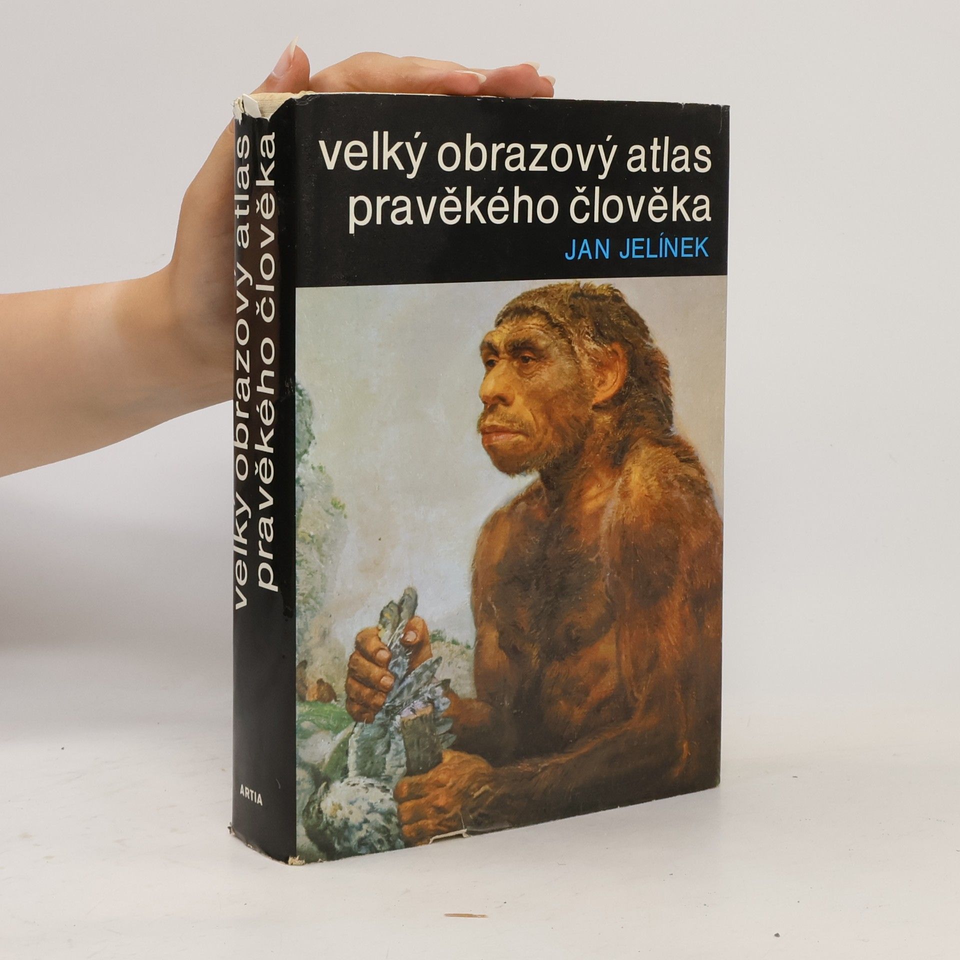 Jan Jelinek Velký obrazový atlas pravěkého člověka
