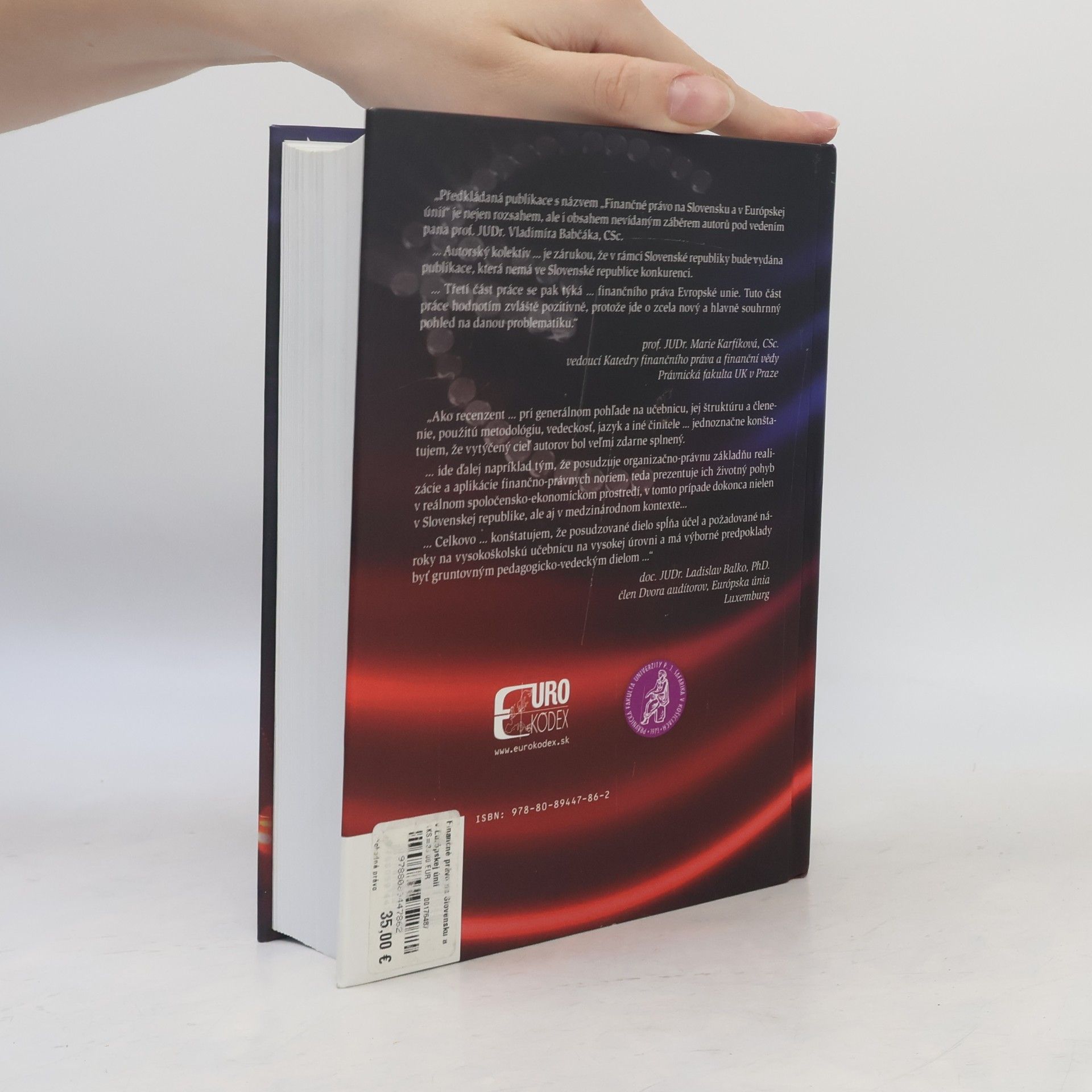 Autorenkollektiv Finančné právo na Slovensku a v Európskej únii