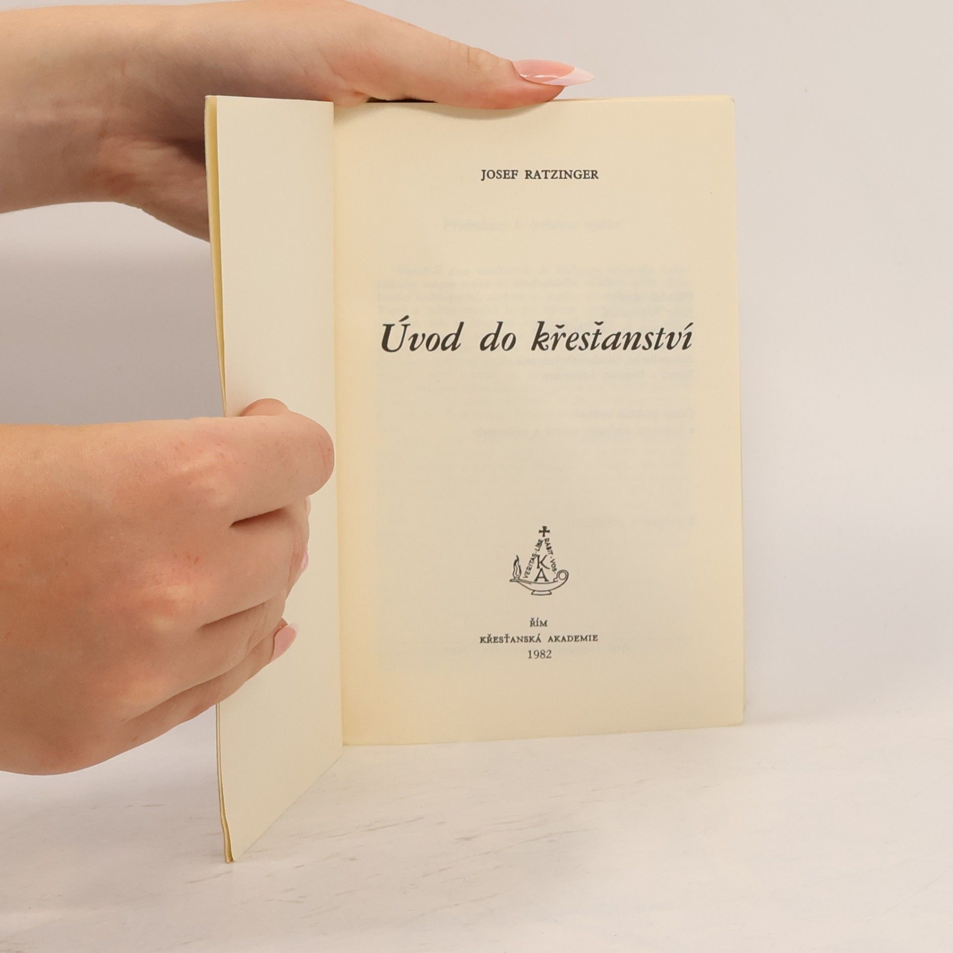 Joseph Ratzinger Úvod do křesťanství