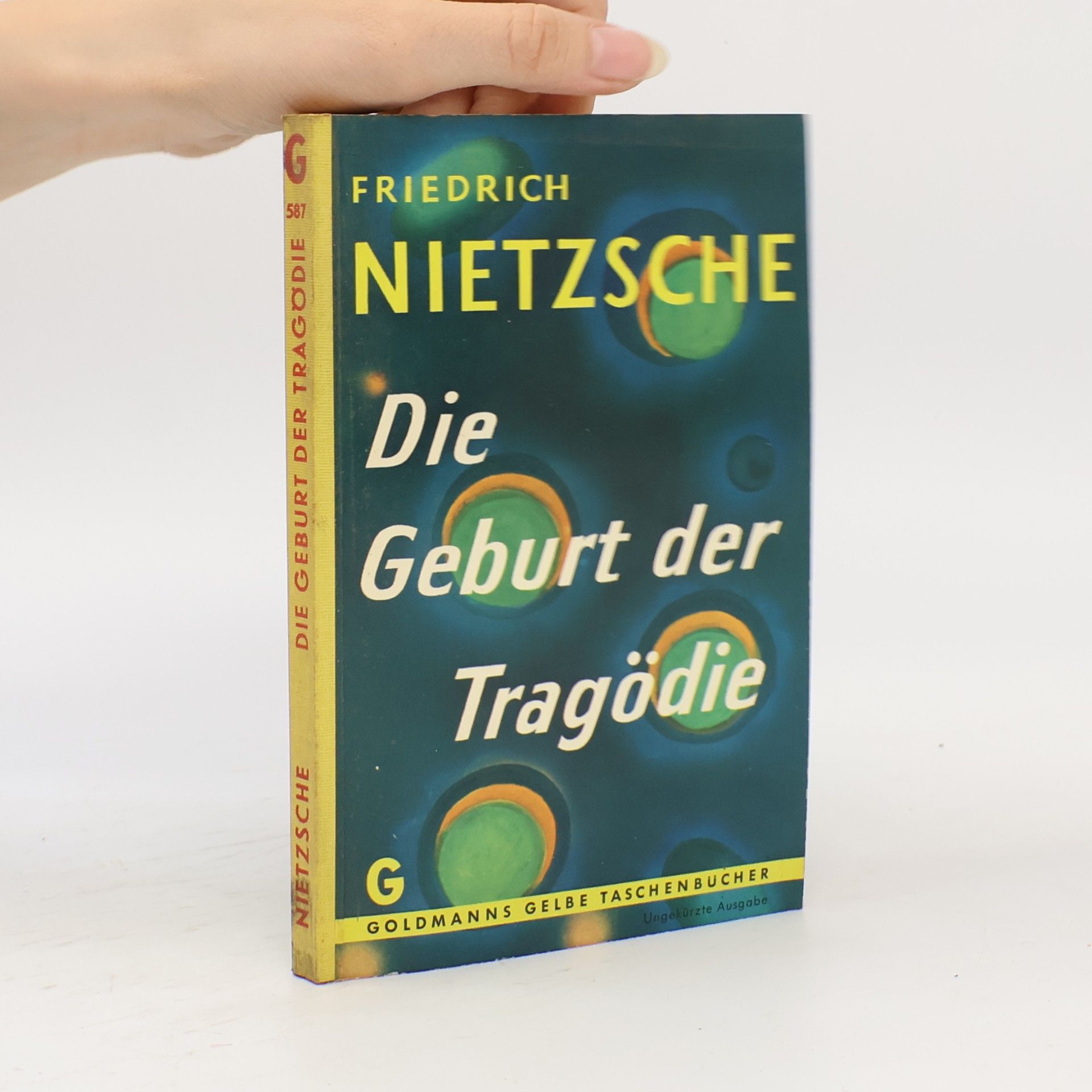 Friedrich Nietzsche Die Geburt der Tragödie