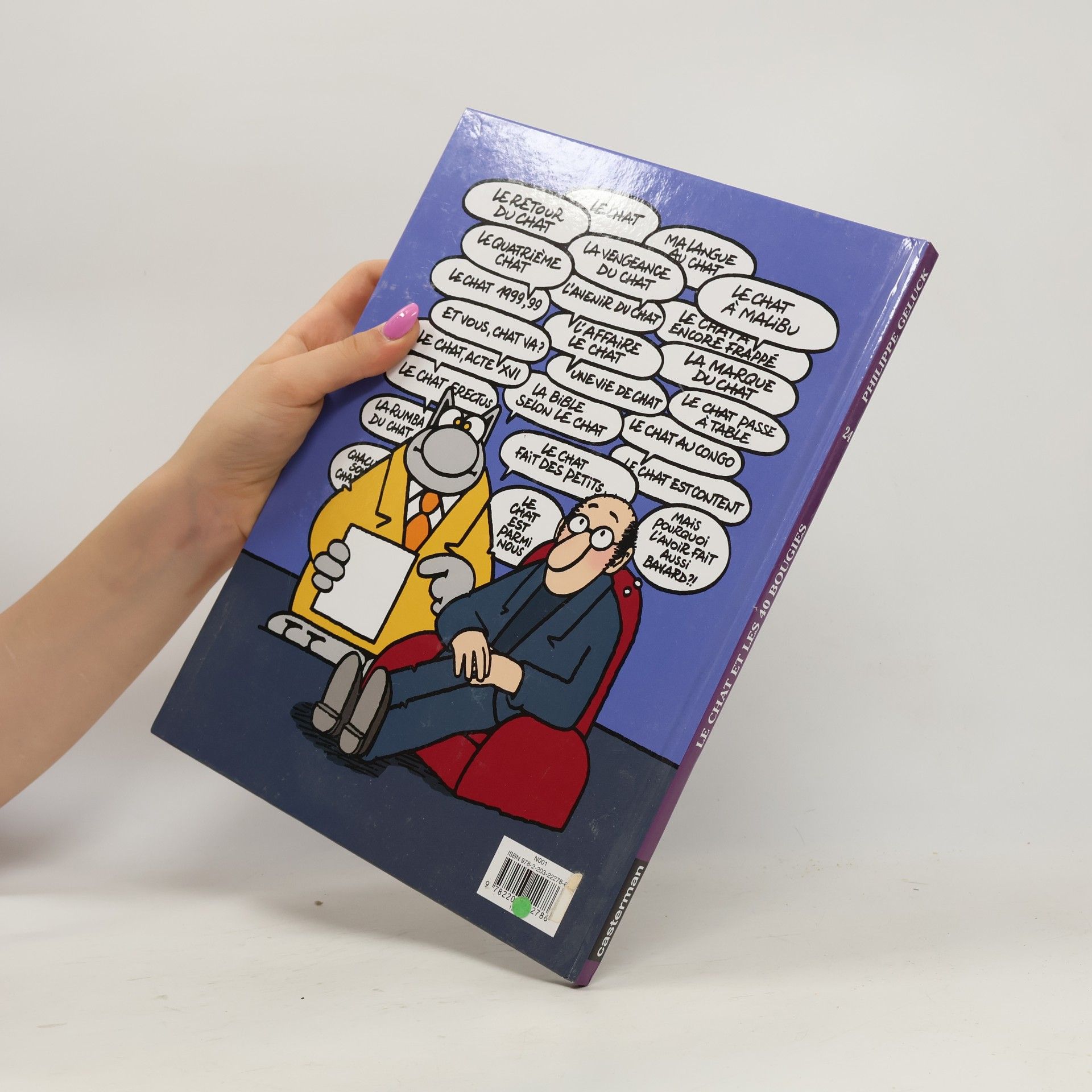 Philippe Geluck Le Chat - 24: Le Chat et les 40 bougies