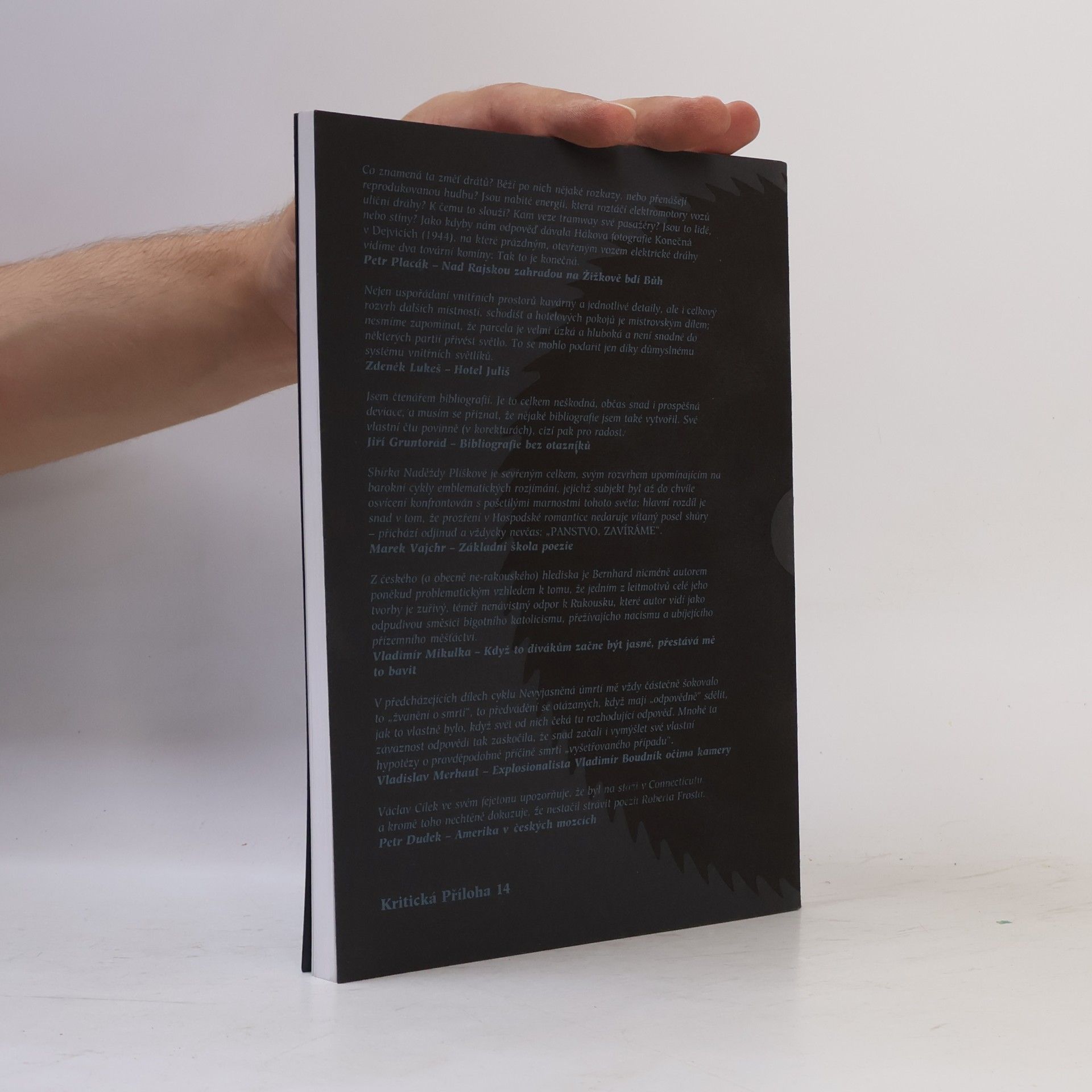 kolektiv Kritická příloha 14. Revolver revue