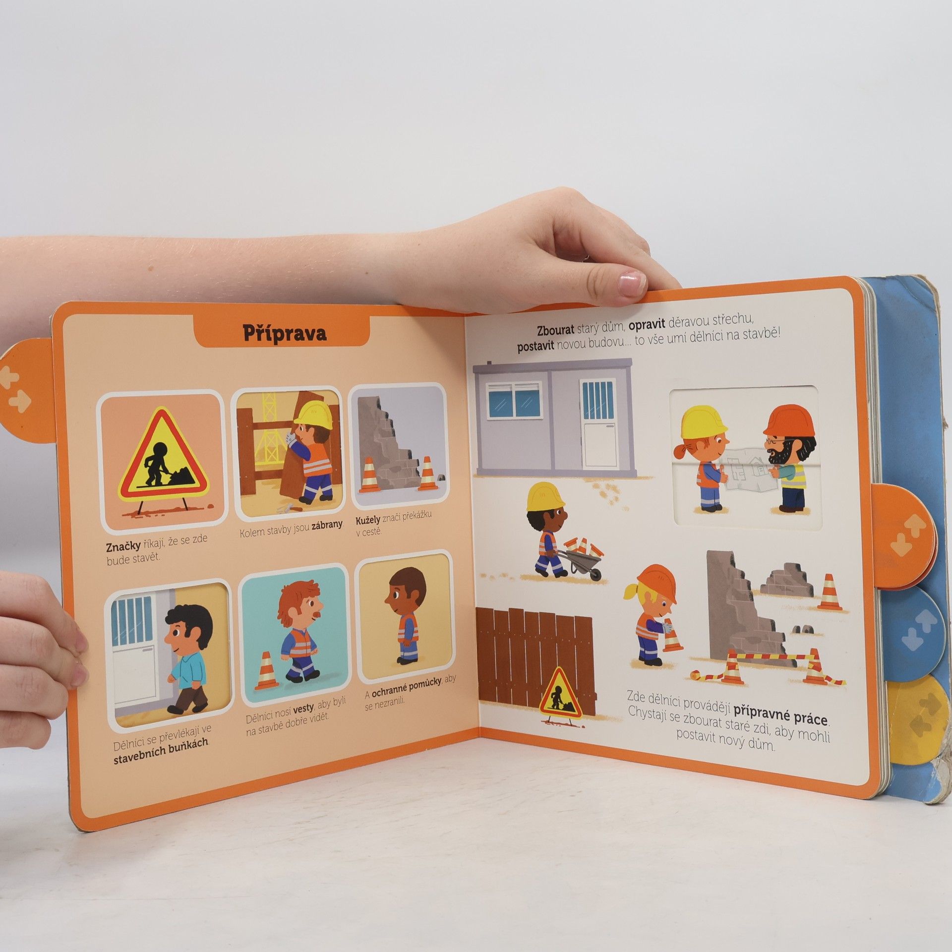 Autores varios Na stavbě - moje knížka s pohyblivými prvky