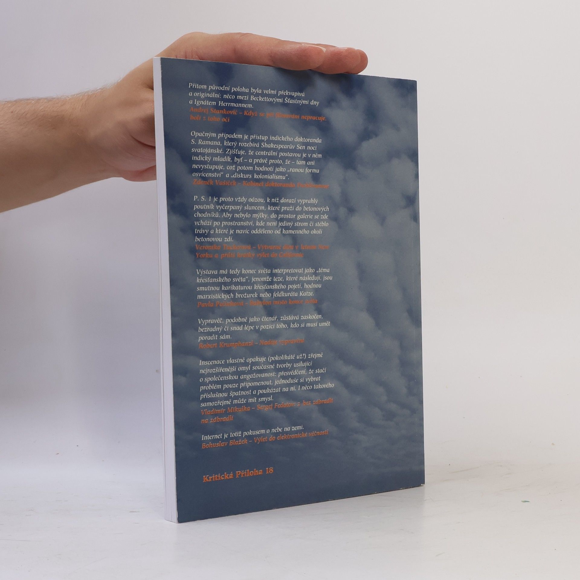 Kolektiv autorů Kritická Příloha 18. Revolver Revue