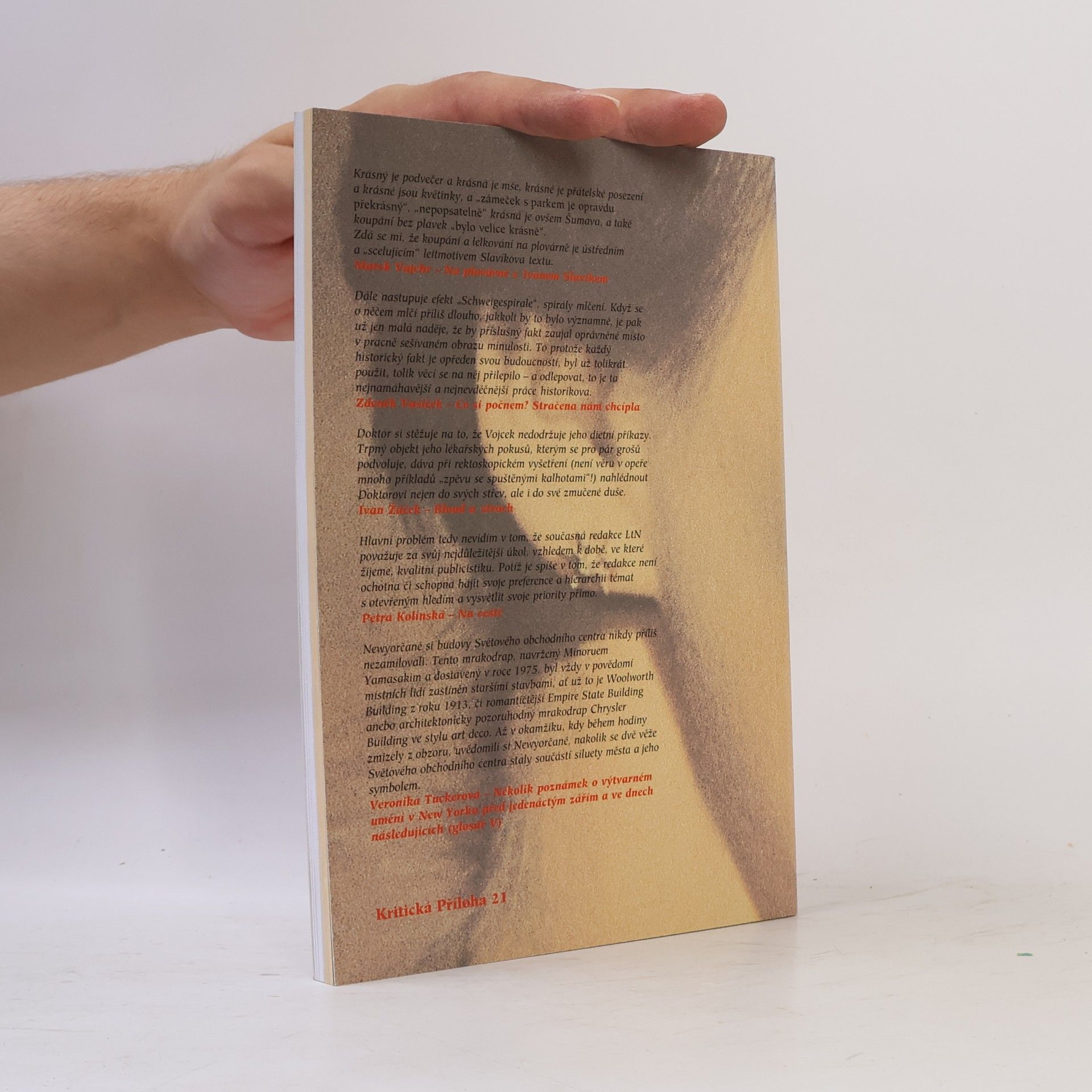 Collectif d'auteurs Kritická Příloha 21., Revolver revue