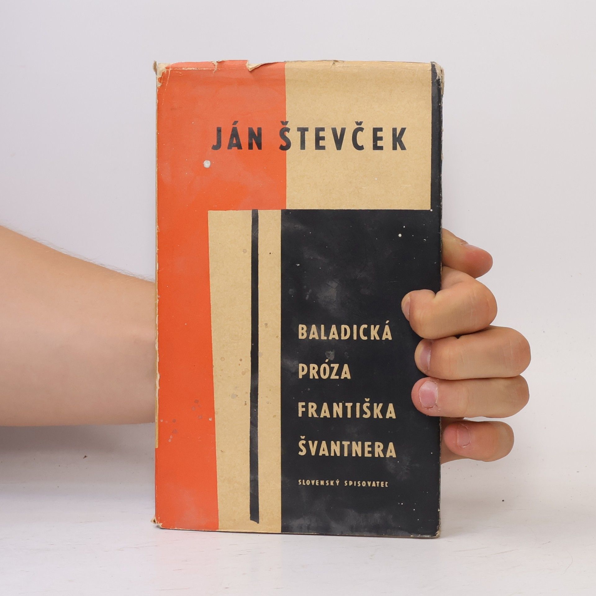 Ján Števček Baladická próza Františka Švantnera