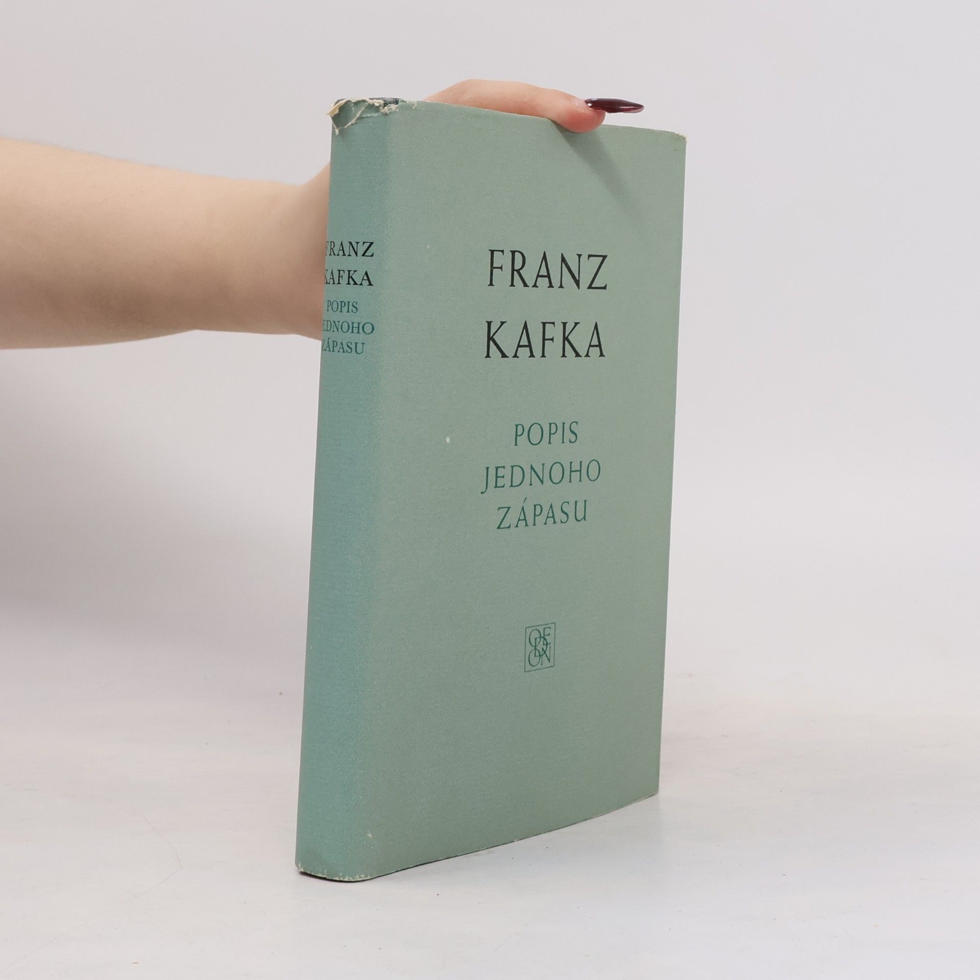 Franz Kafka Popis jednoho zápasu