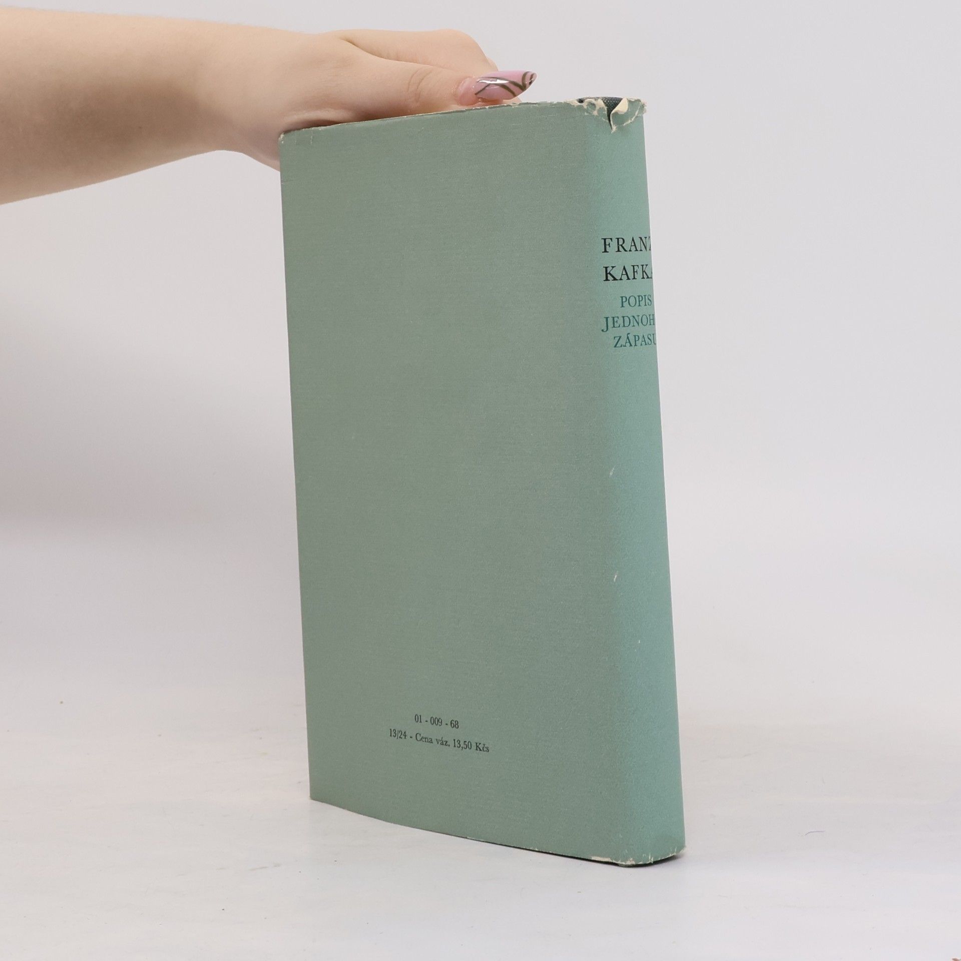 Franz Kafka Popis jednoho zápasu