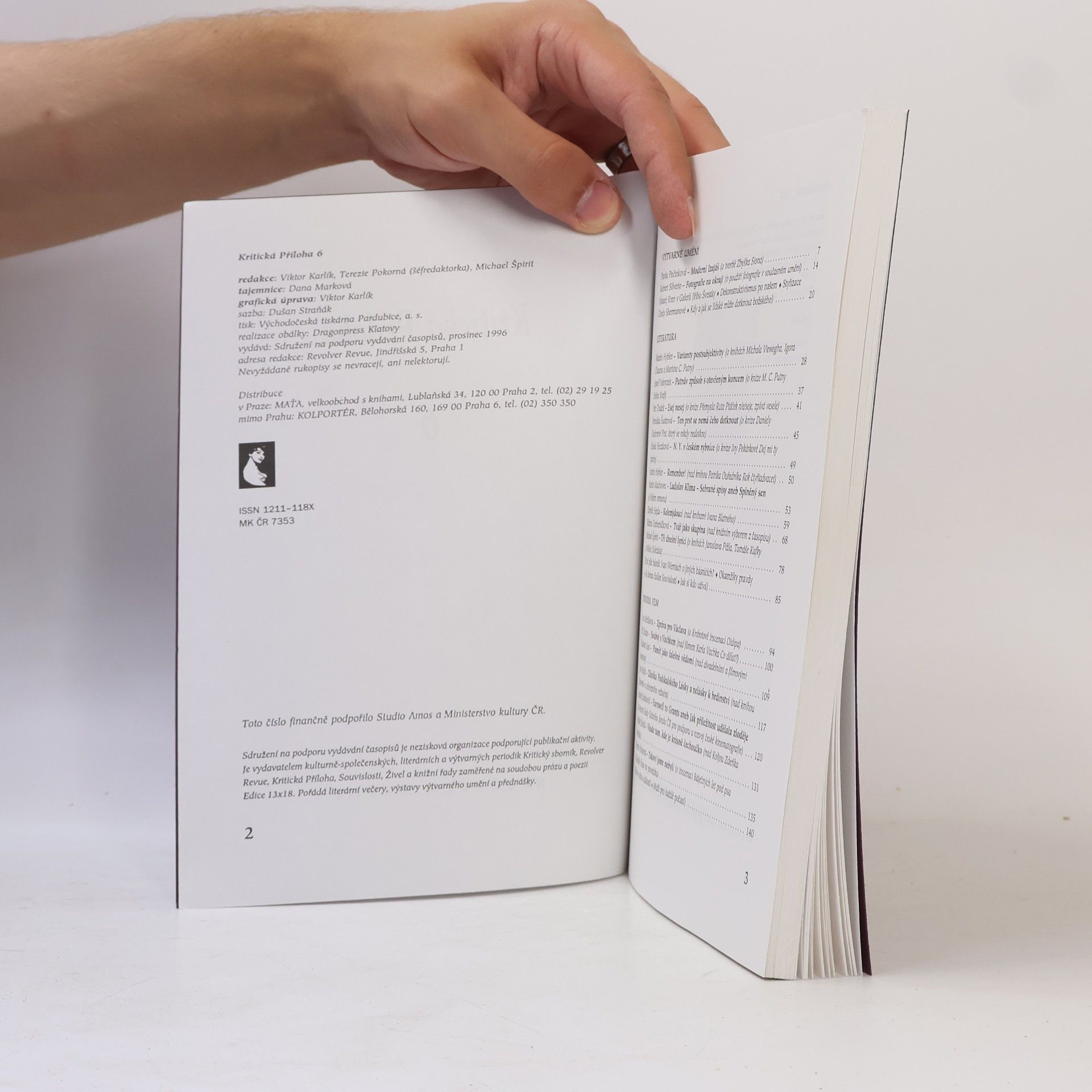 Autores varios Kritická příloha 6. Revolver revue