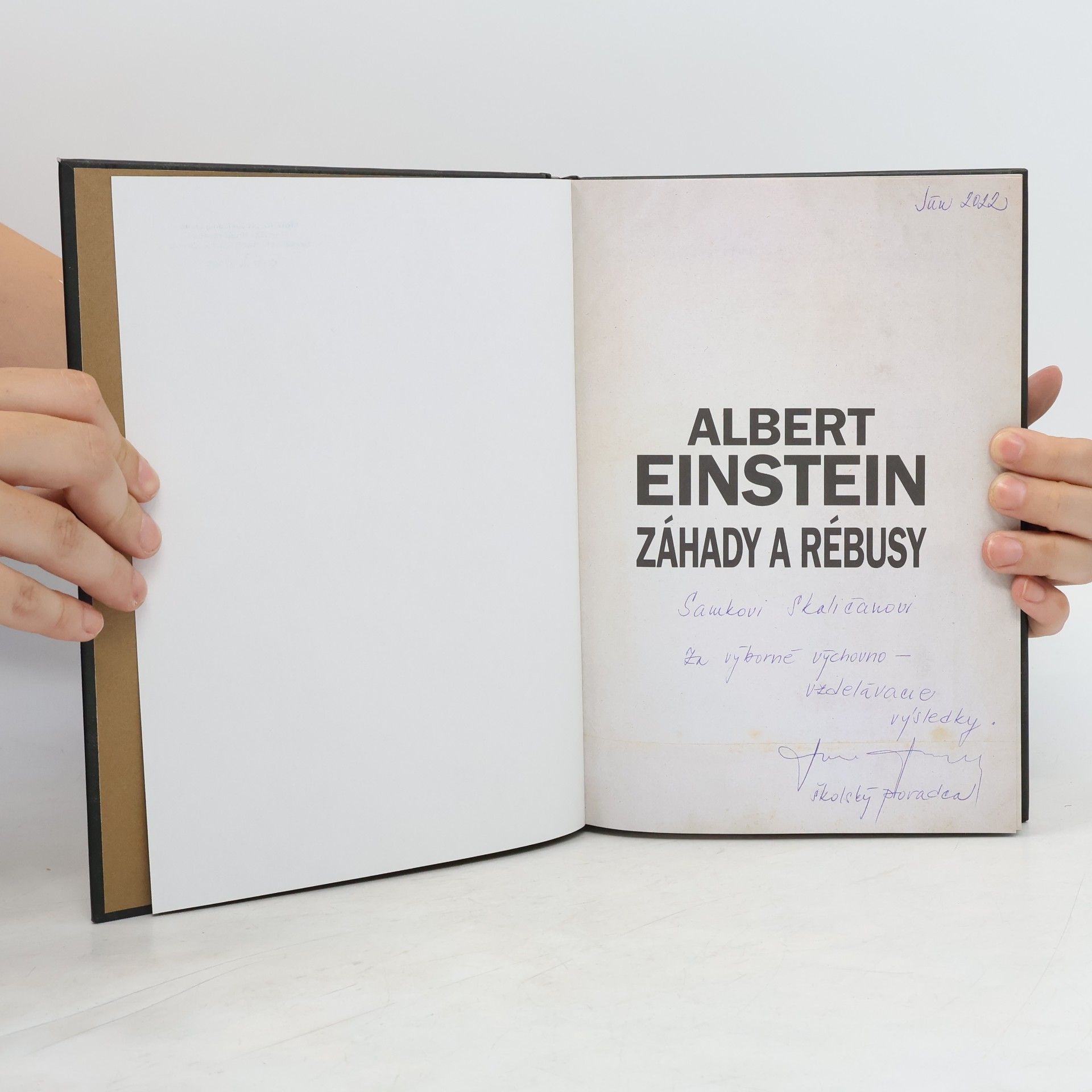 Tim Dedopulos Albert Einstein Záhady a rébusy