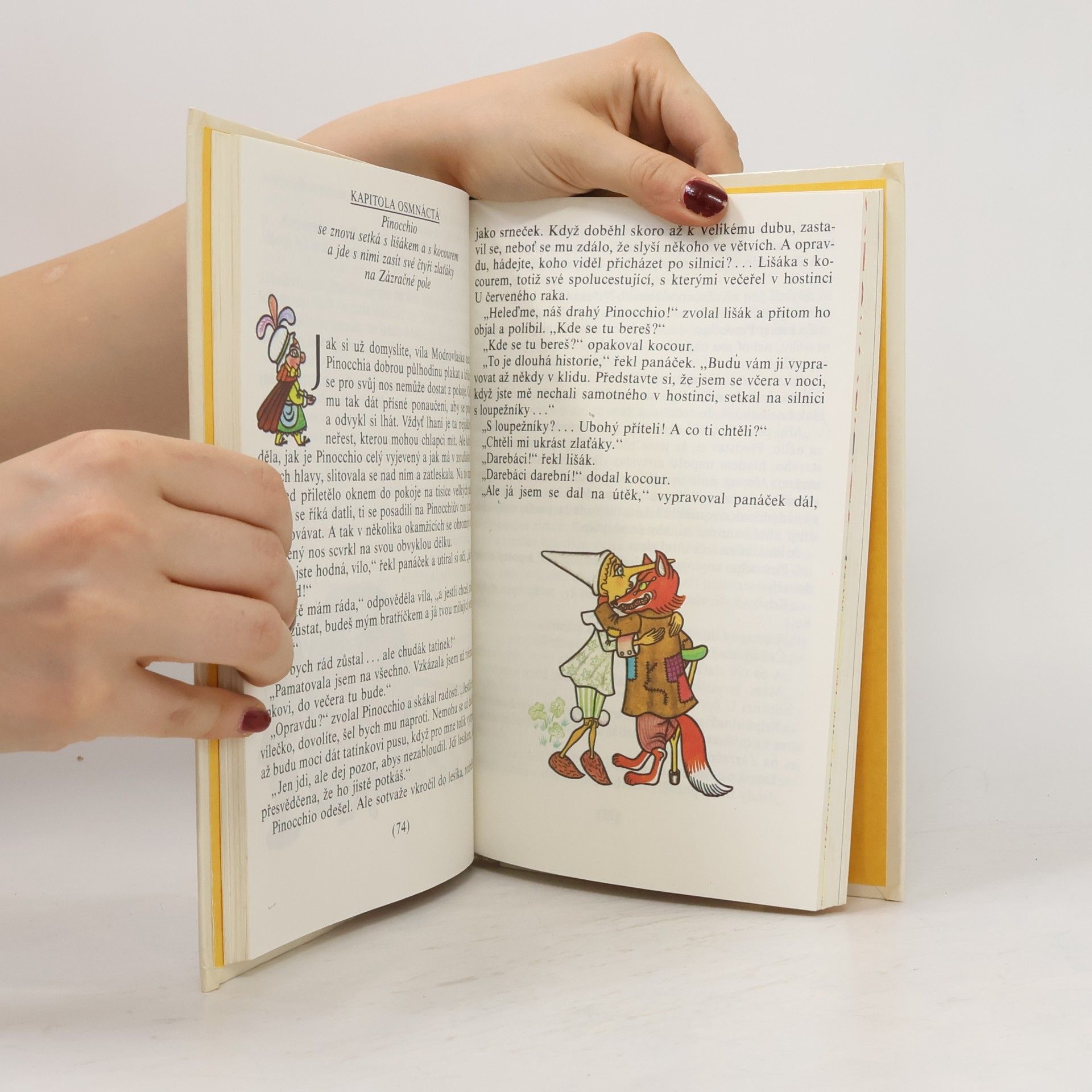 Carlo Collodi Pinocchiova dobrodružství