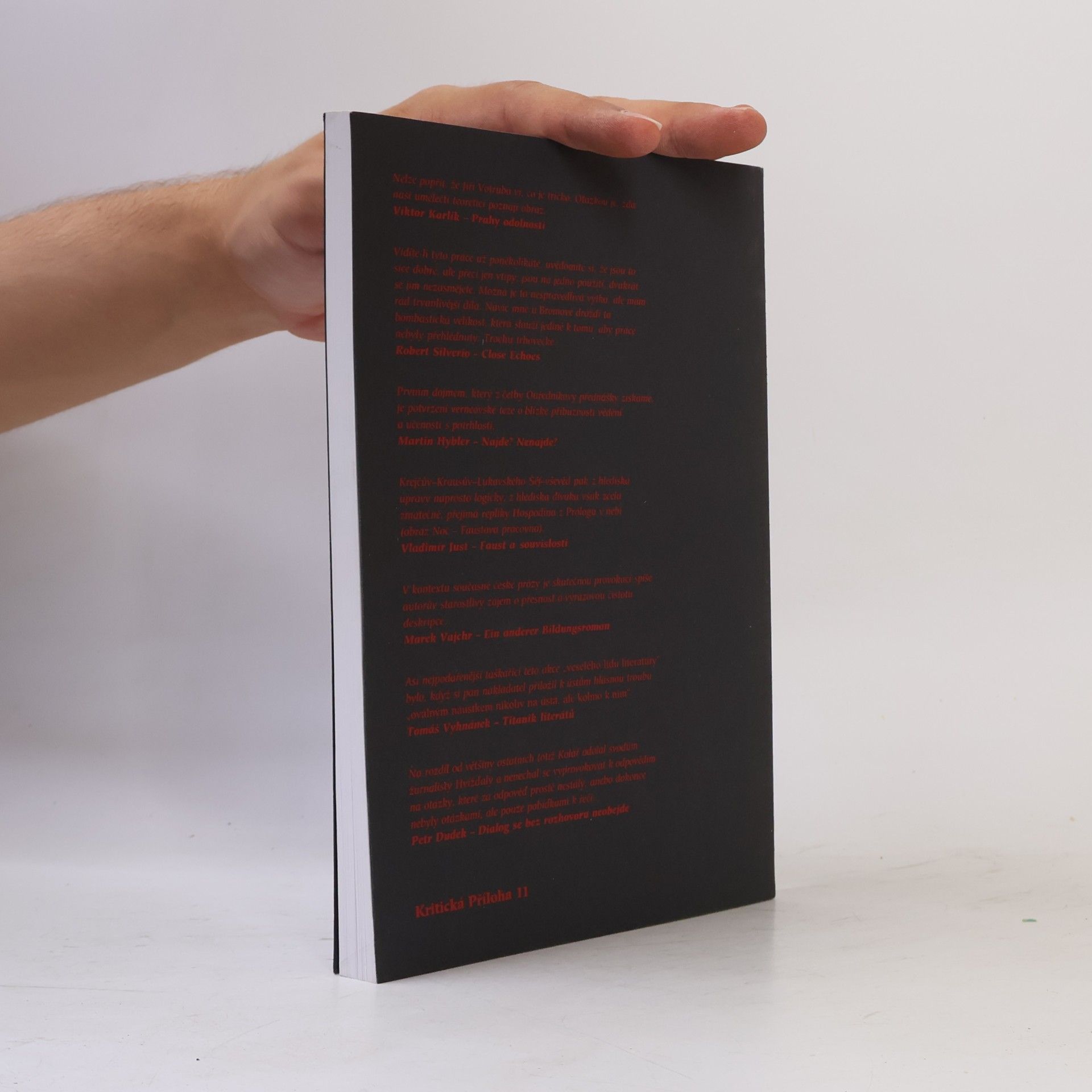 Autores varios Kritická Příloha 11., Revolver revue