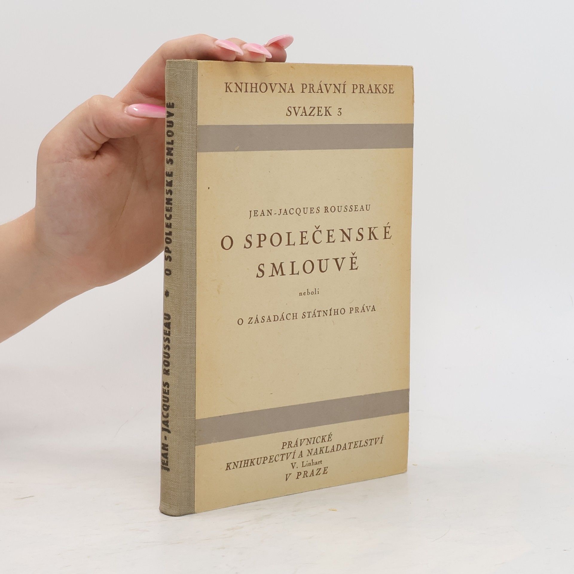 Jean-Jacques Rousseau O společenské smlouvě