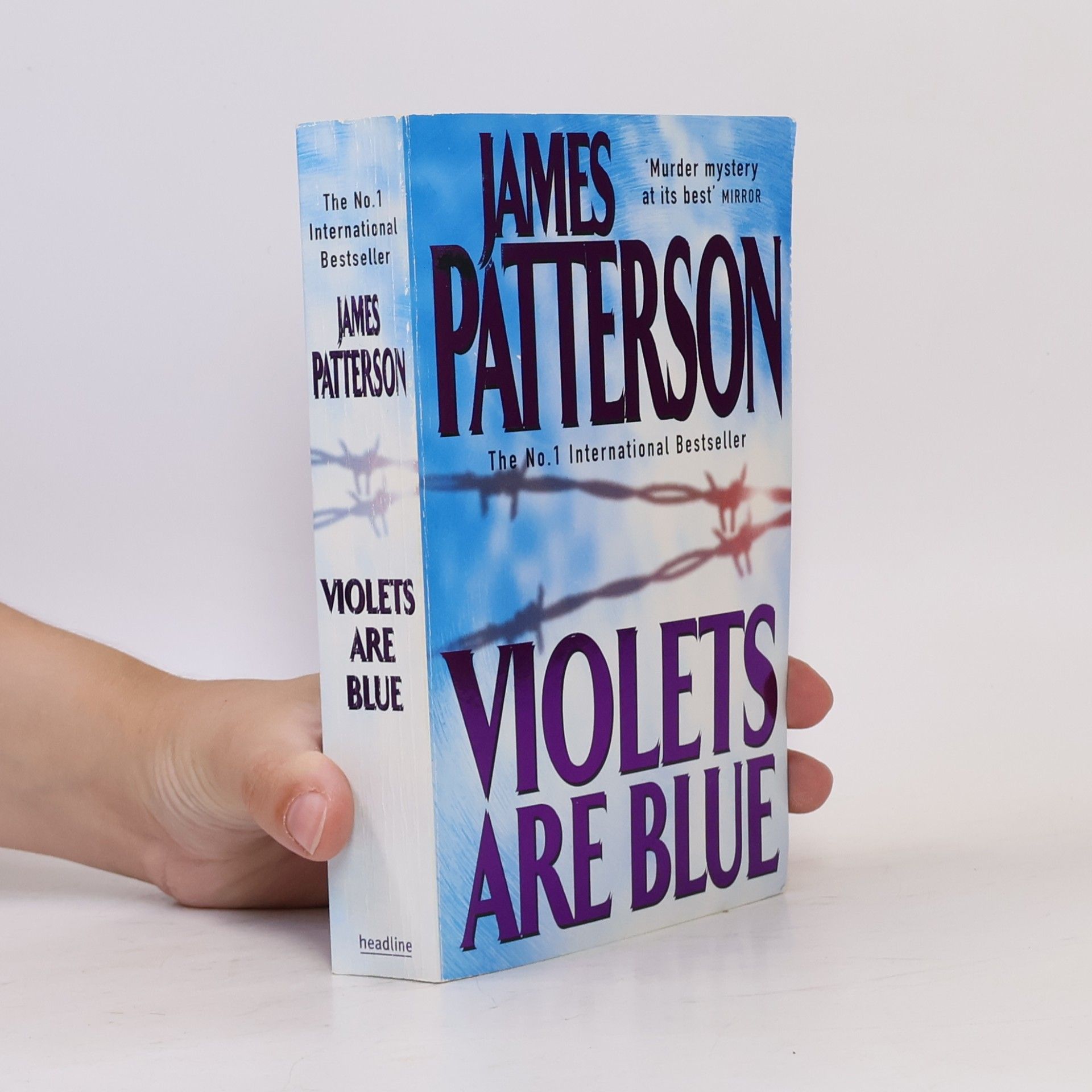 James Patterson Violets are blue