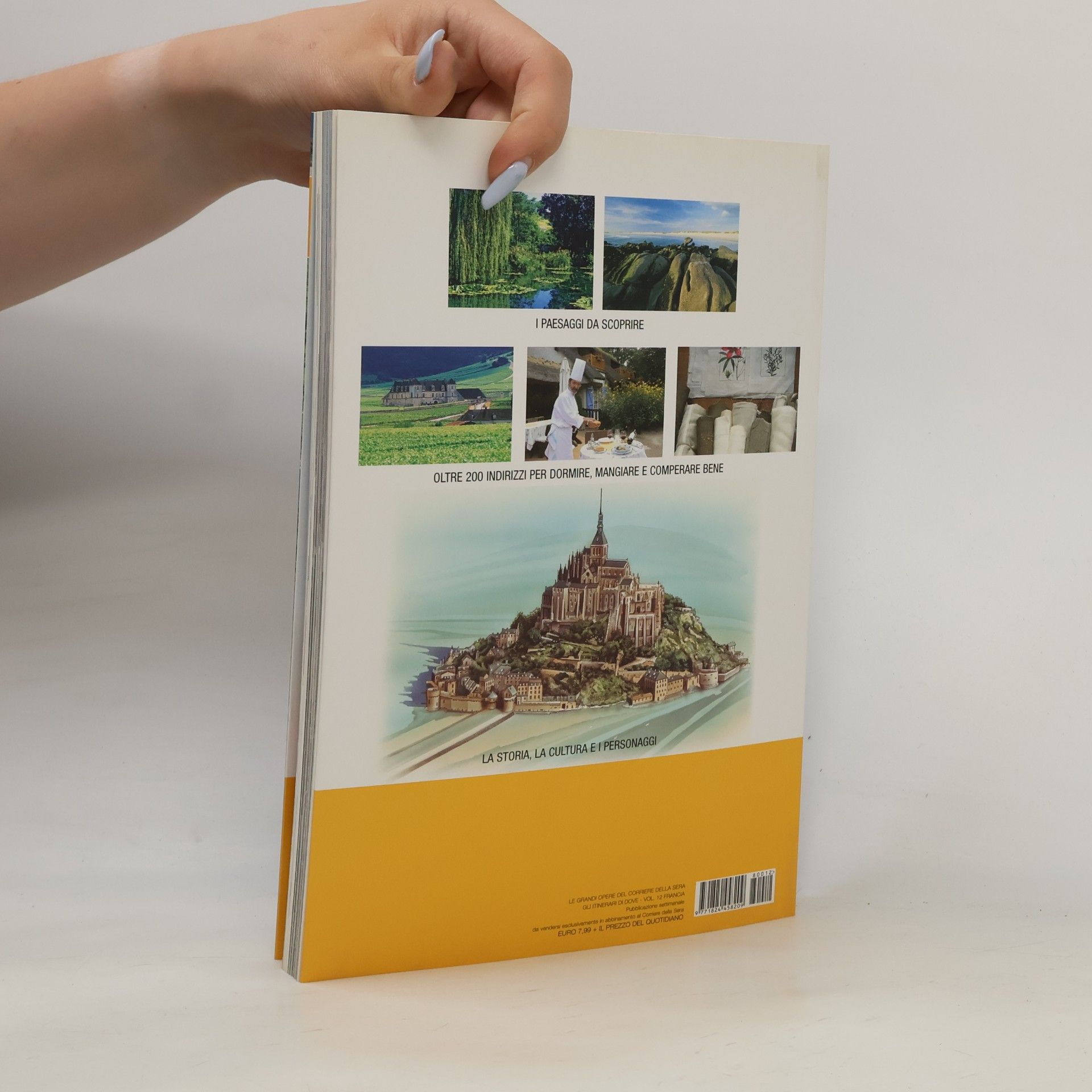 Kolektiv autorů Gli itinerari di DOVE 12. Francia, Normandia, Bretagna e Borgogna