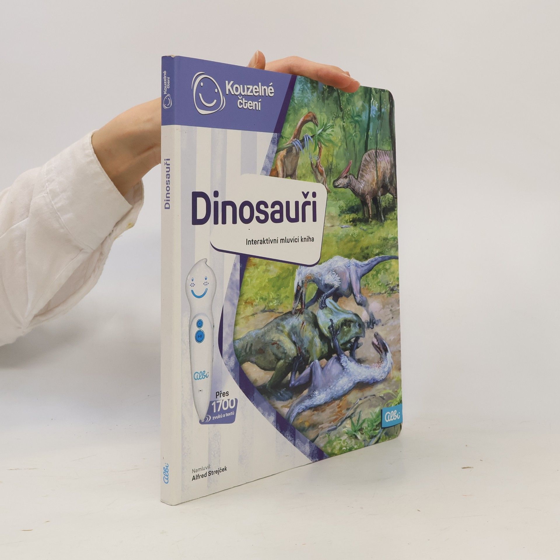 Jan Spěváček Dinosauři. Interaktivní mluvící kniha