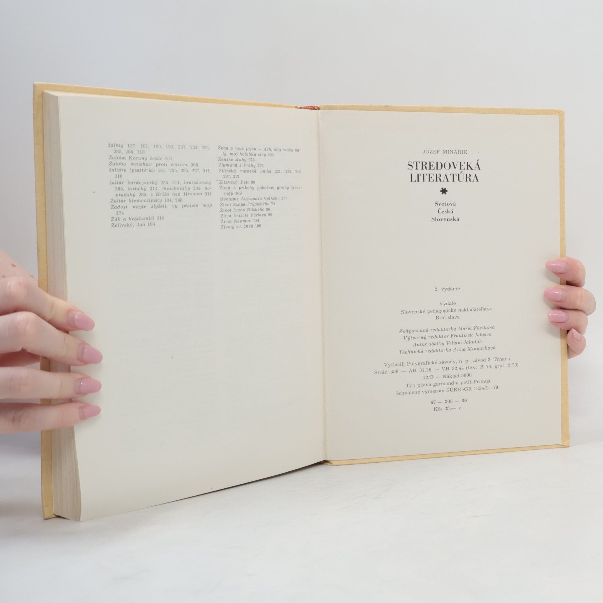 Jozef Minárik Stredoveká literatúra