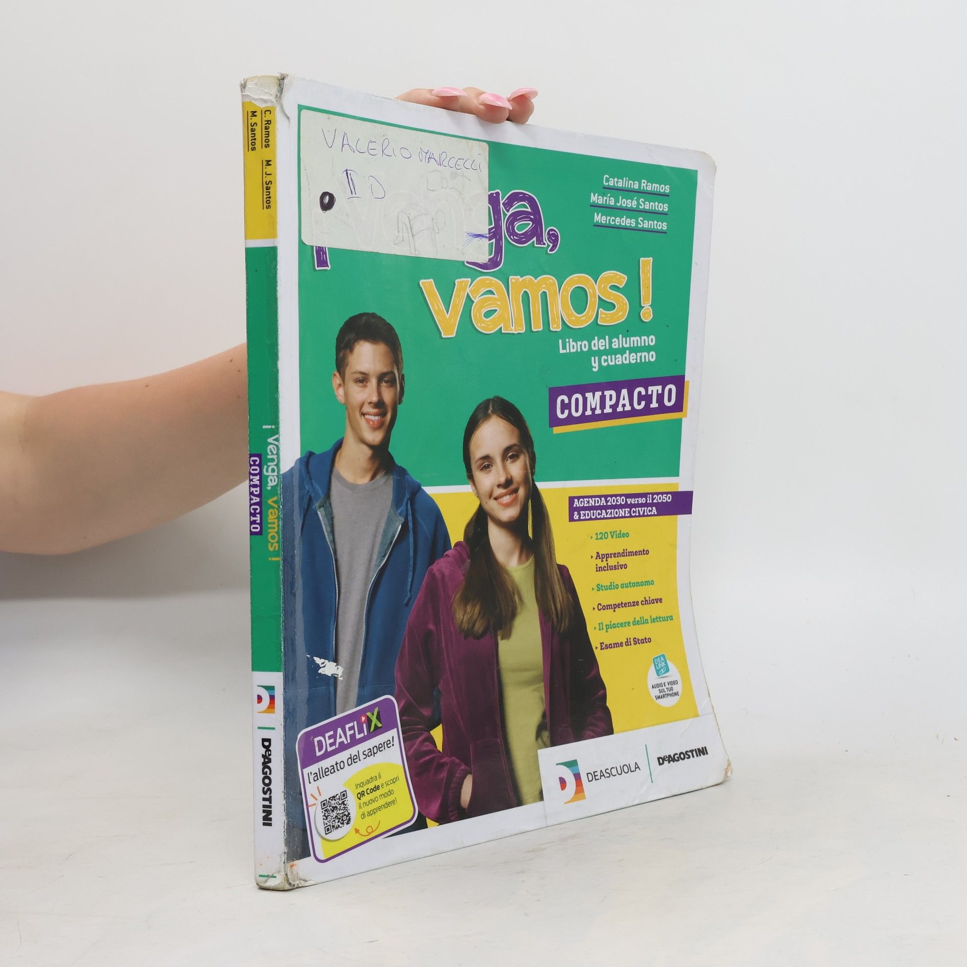 Valerio Marcelli !Venga, vamos compacto. Libro del alumno y cuaderno. Con hablando de cultura. Per la scuola media. Con e-book. Con espansione online
