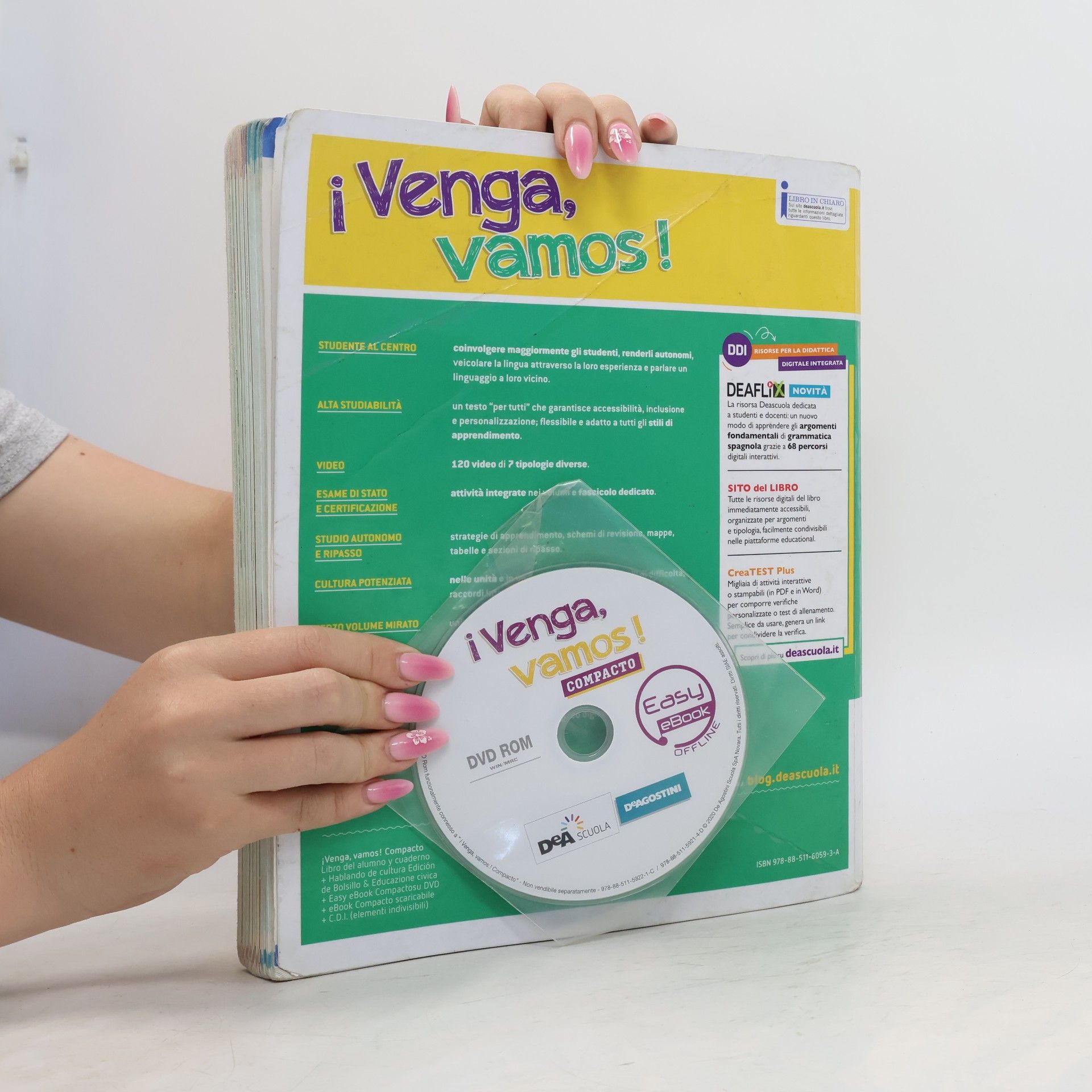 Valerio Marcelli !Venga, vamos compacto. Libro del alumno y cuaderno. Con hablando de cultura. Per la scuola media. Con e-book. Con espansione online