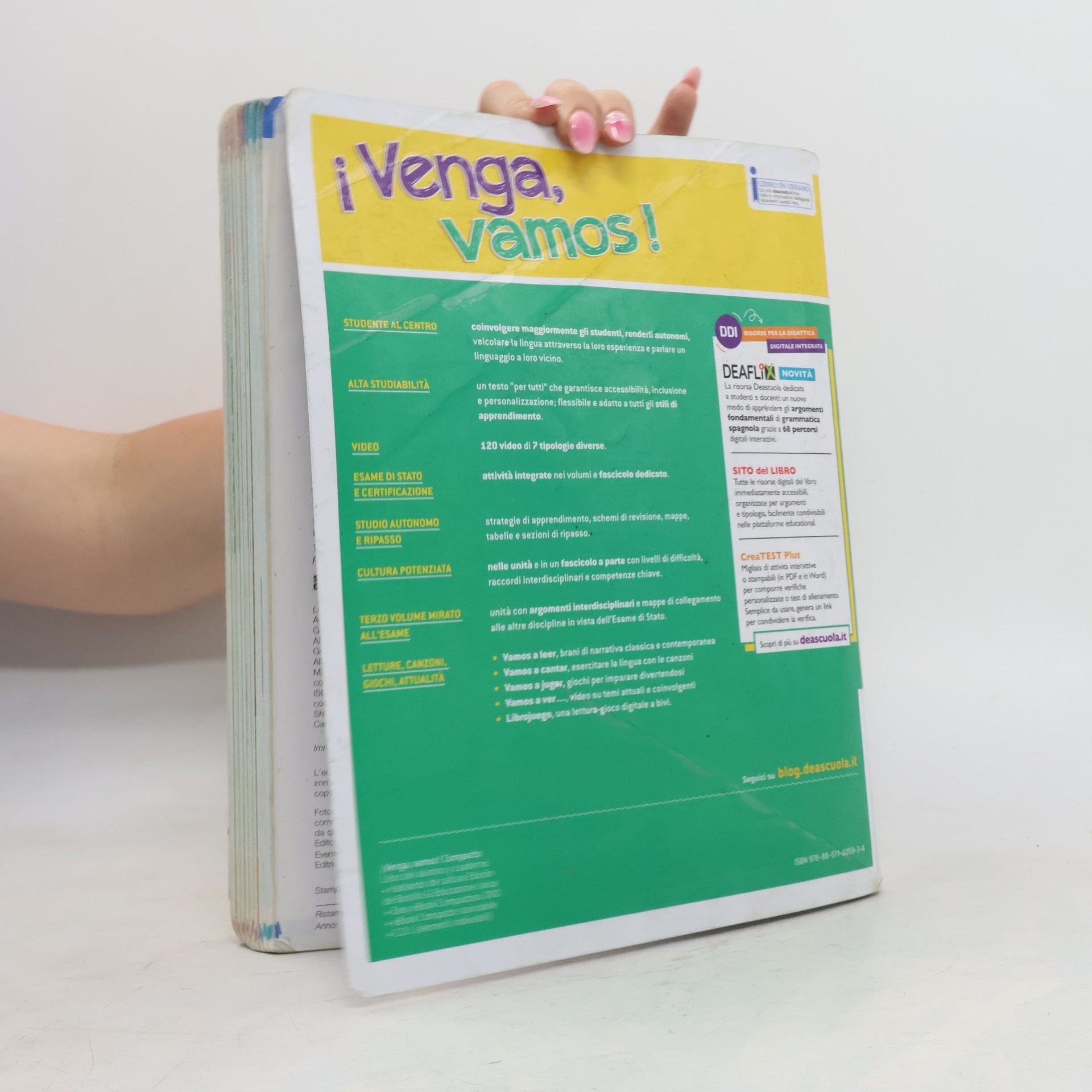 Valerio Marcelli !Venga, vamos compacto. Libro del alumno y cuaderno. Con hablando de cultura. Per la scuola media. Con e-book. Con espansione online