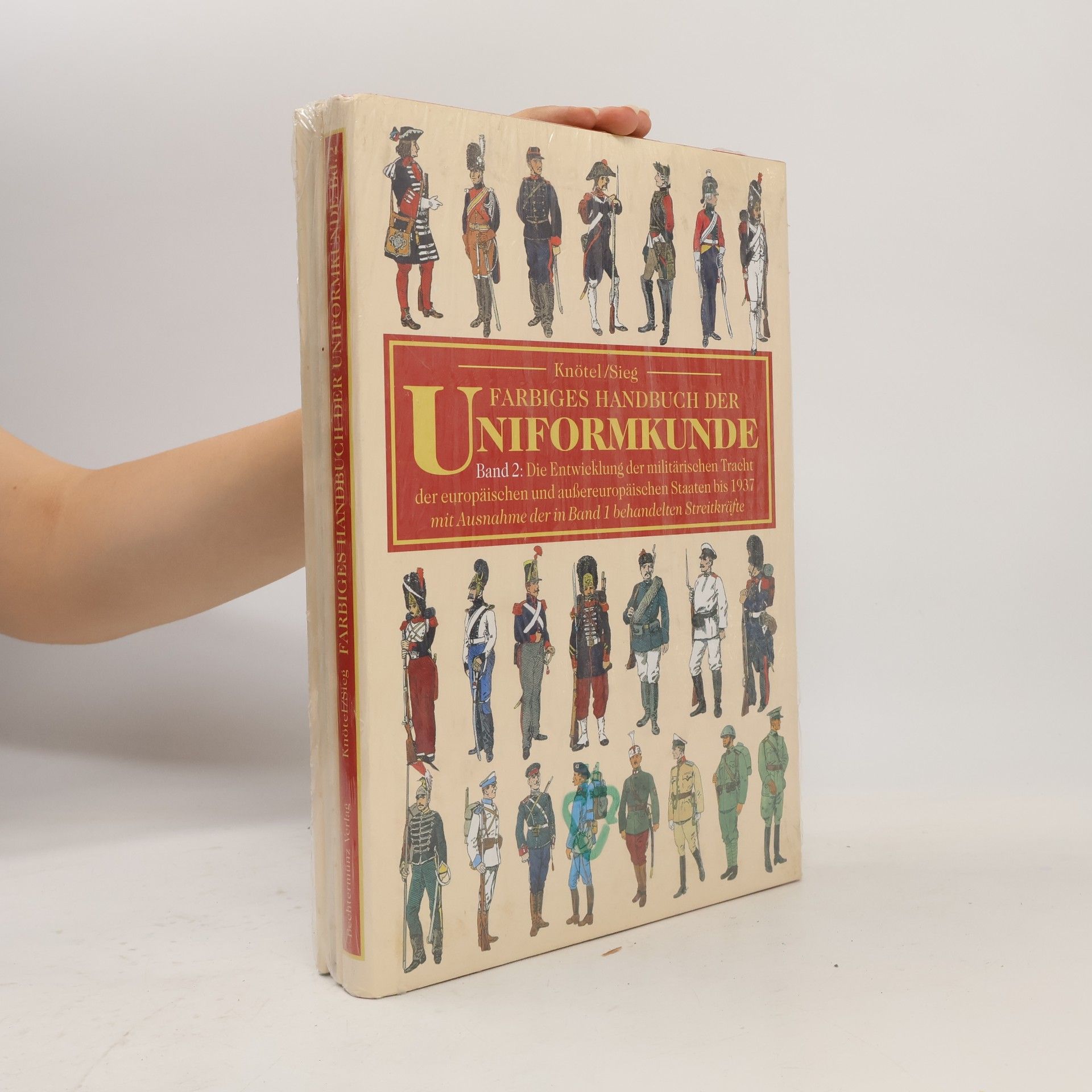 Farbiges Handbuch der Uniformkunde 1-2