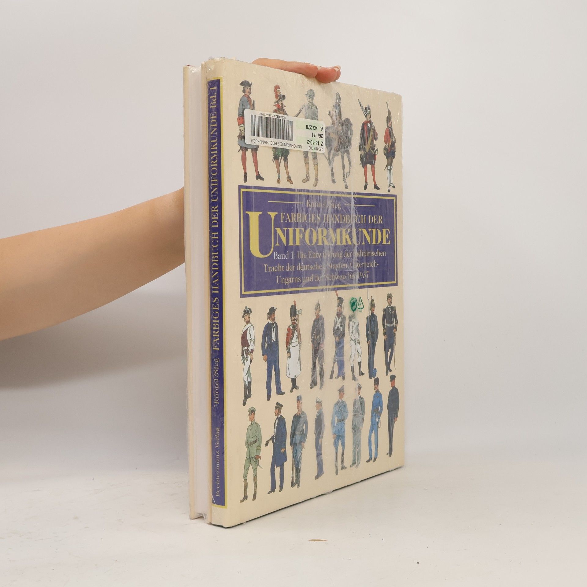 Richard Knötel Farbiges Handbuch der Uniformkunde 1-2