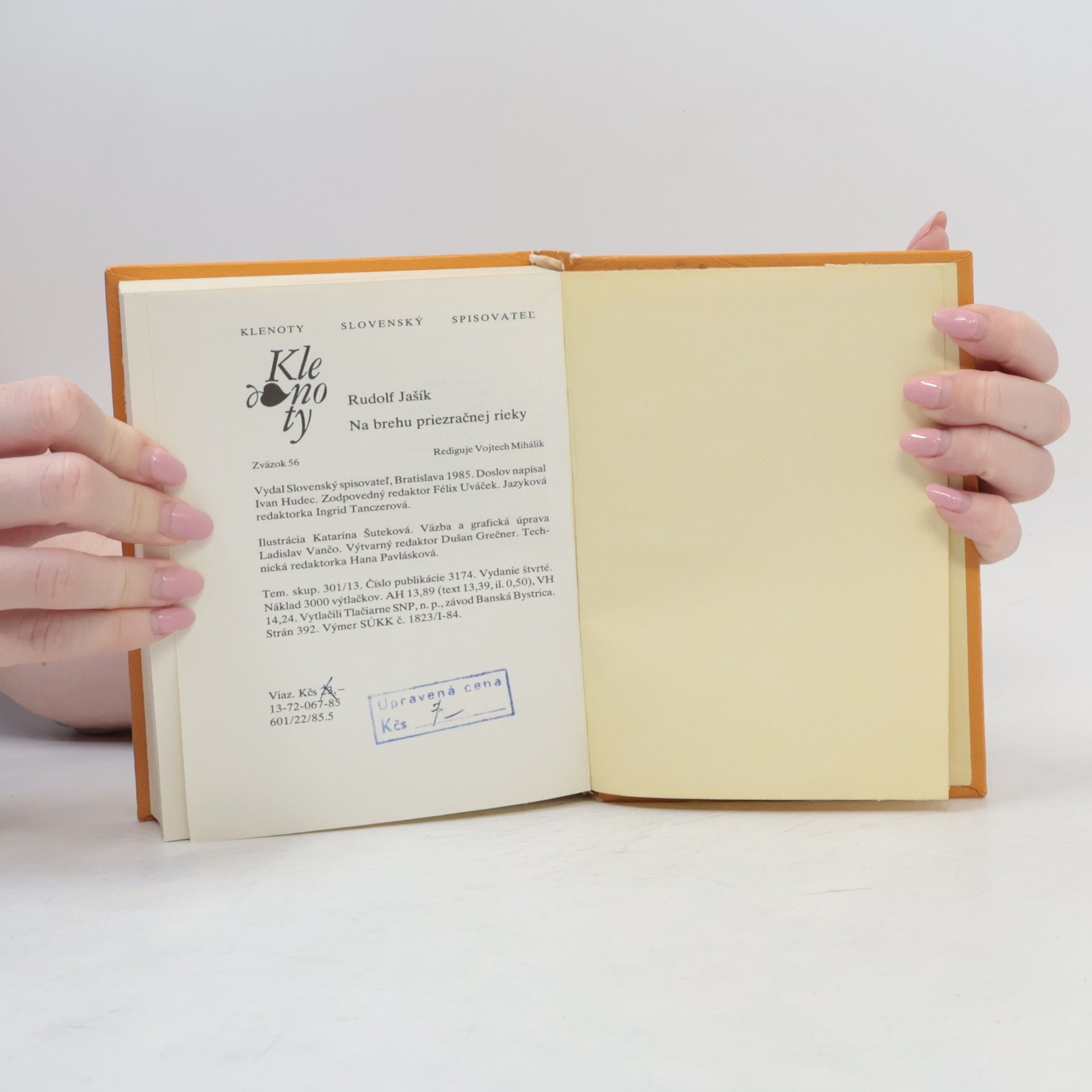 Rudolf Jašík Na brehu priezračnej rieky