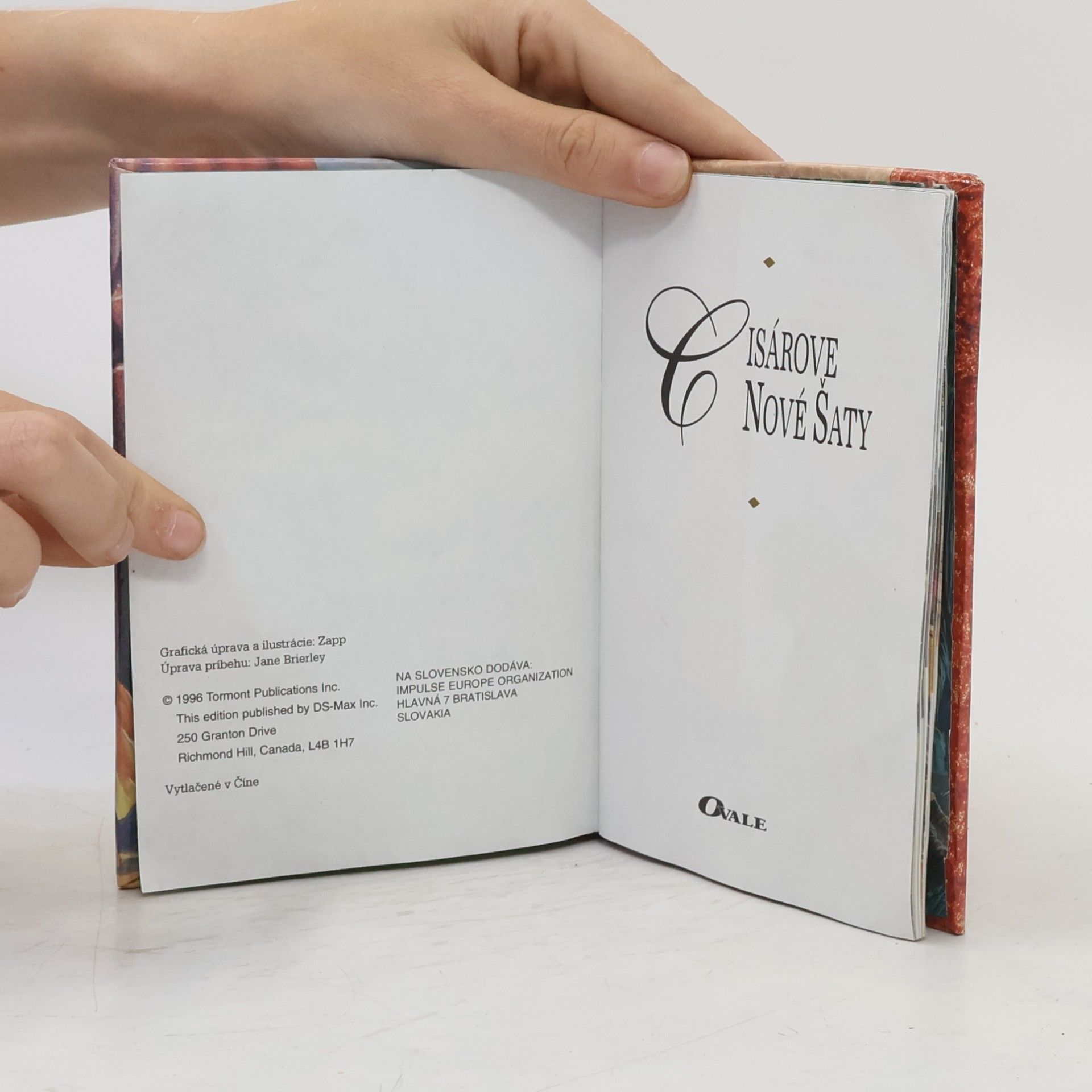 Hans Christian Andersen Cisárove nové šaty