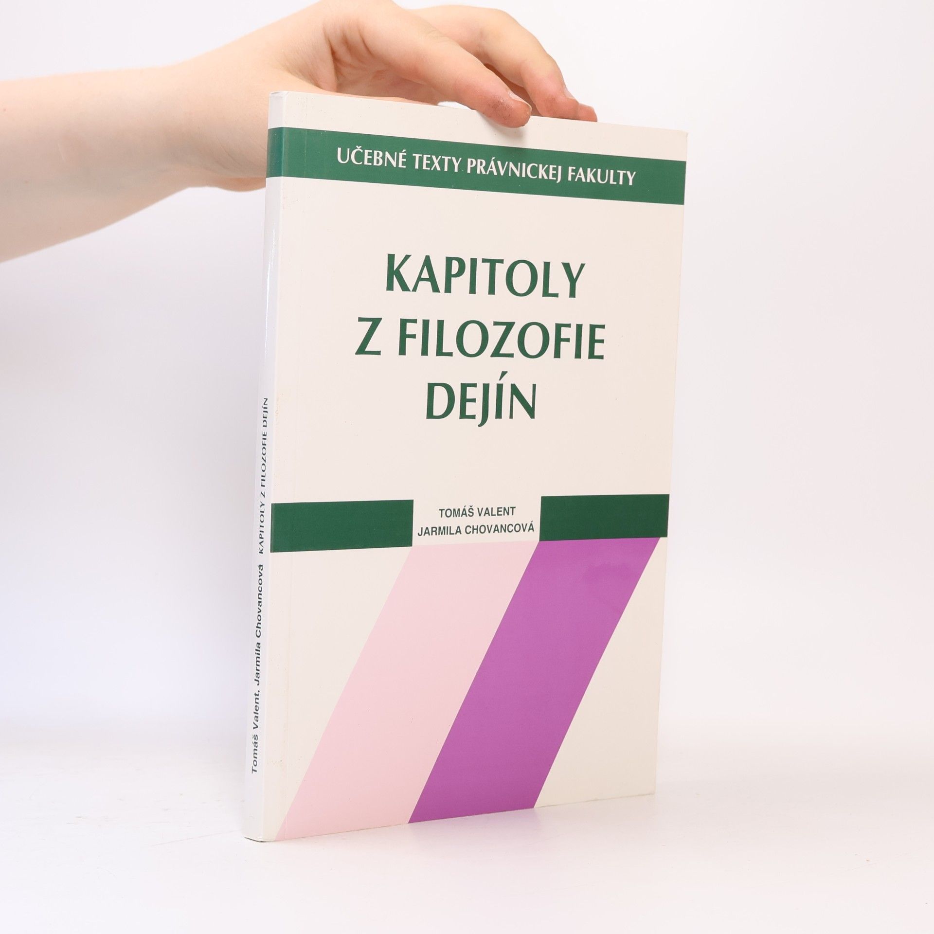 Tomáš Valent Kapitoly z filozofie dejín