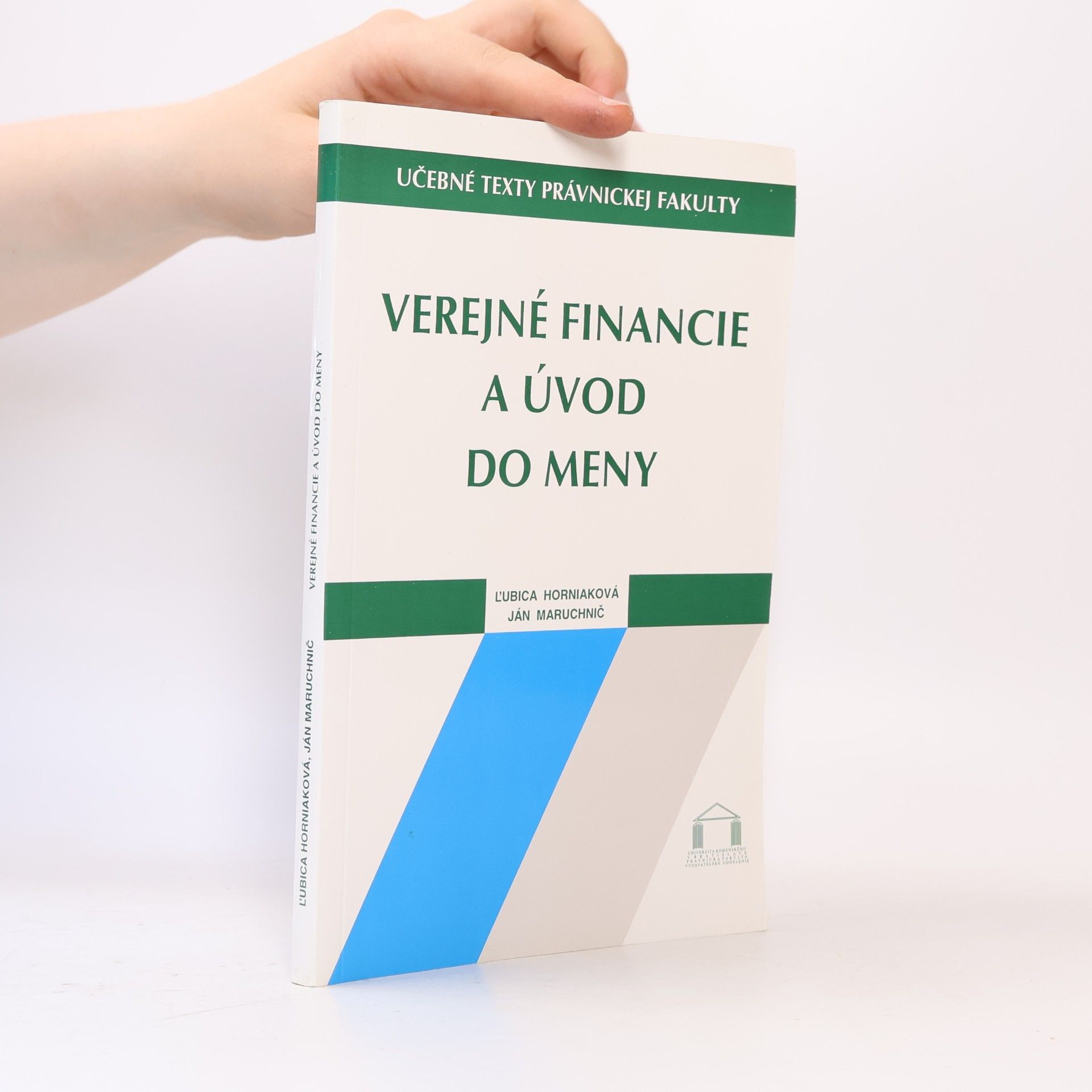 Ján Maruchnič Verejné financie a úvod do meny