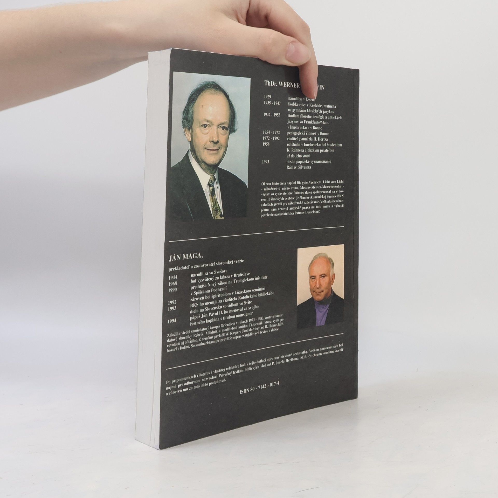 Werner Trutwin Otváral nám písma: Úvod do sveta Biblie