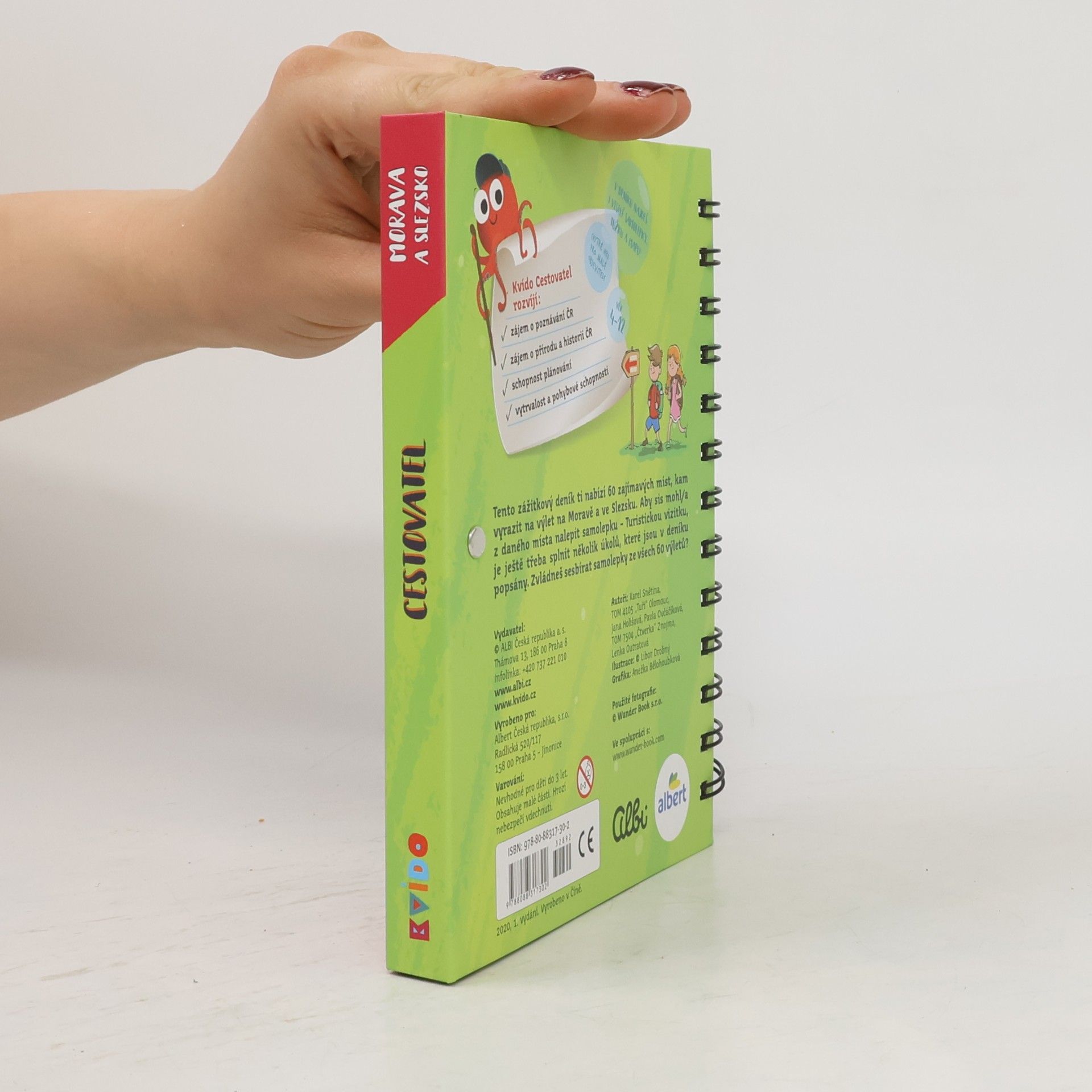 Various authors Cestovatel. Zážitkový deník z 60 výletů. Morava a Slezsko