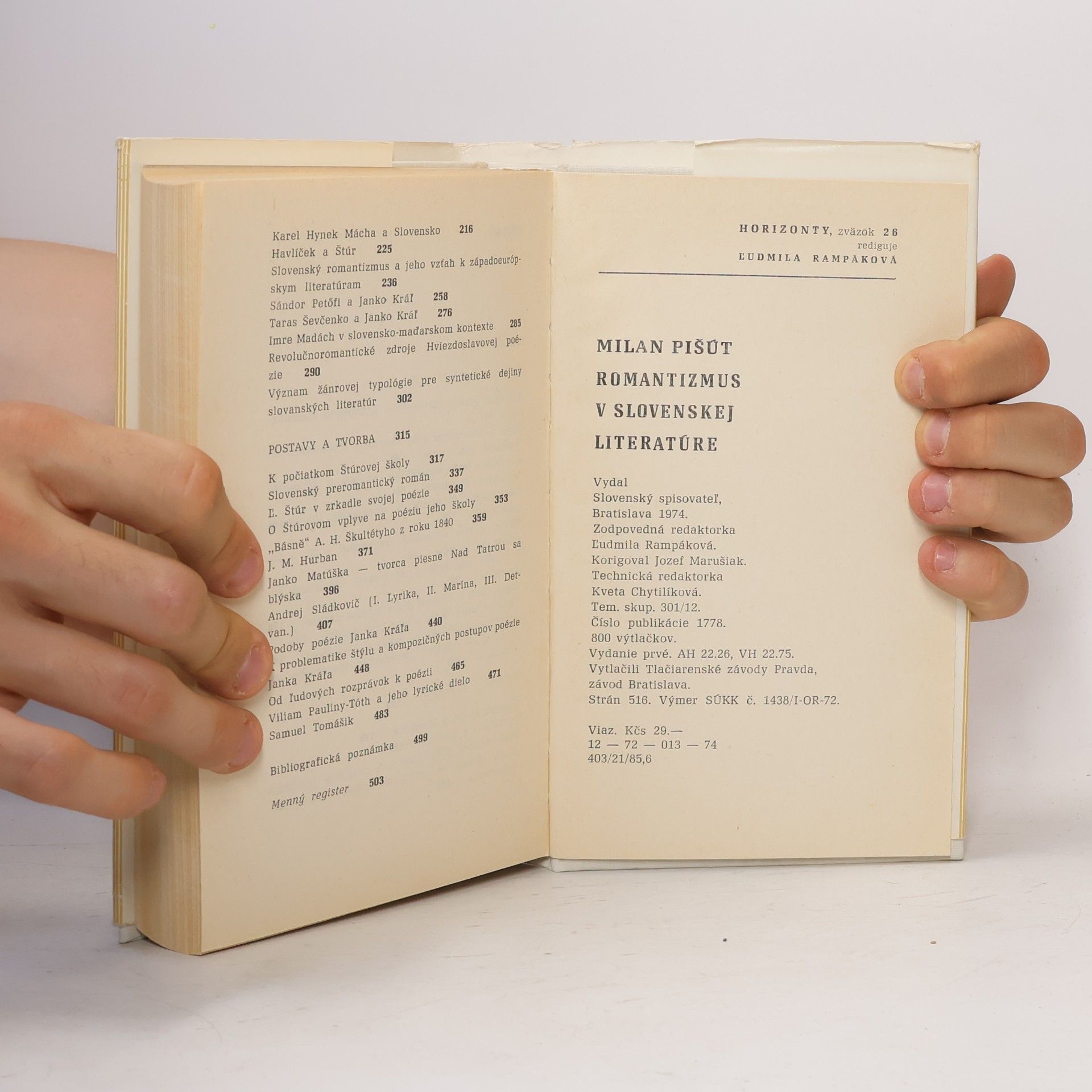 Milan Pišút Romantizmus v slovenskej literatúre
