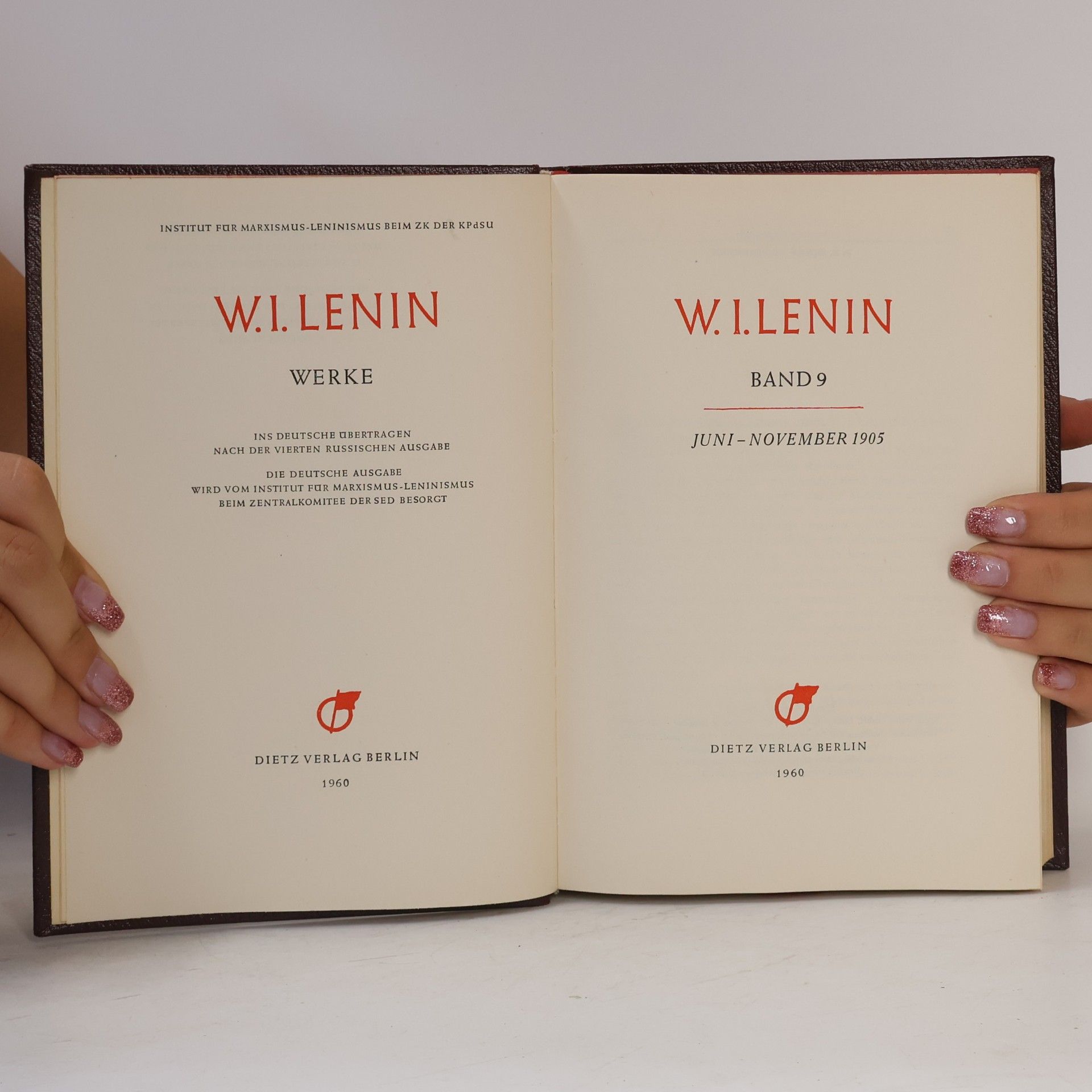 Vladimir Lenin W. I. Lenin Werke 9